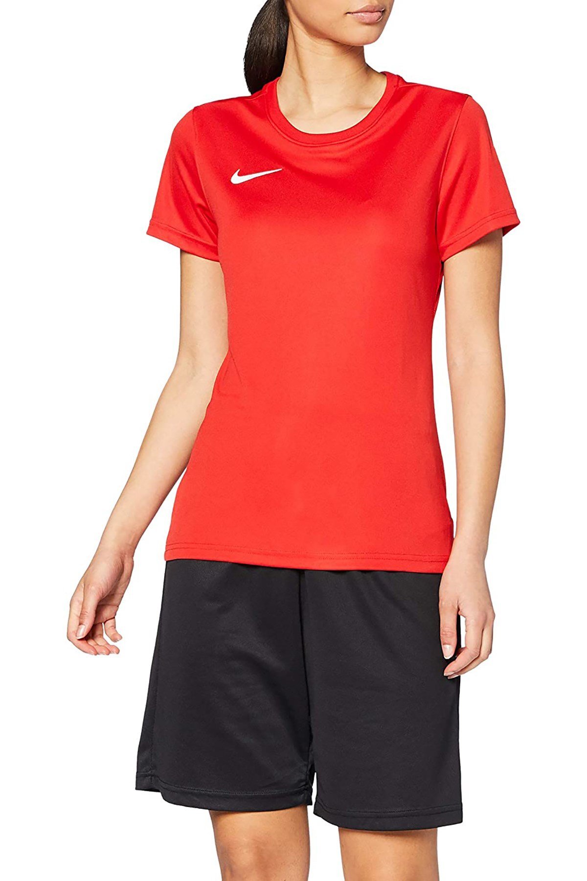 Nike Günlük Kadın Spor Tişört Kırmızı