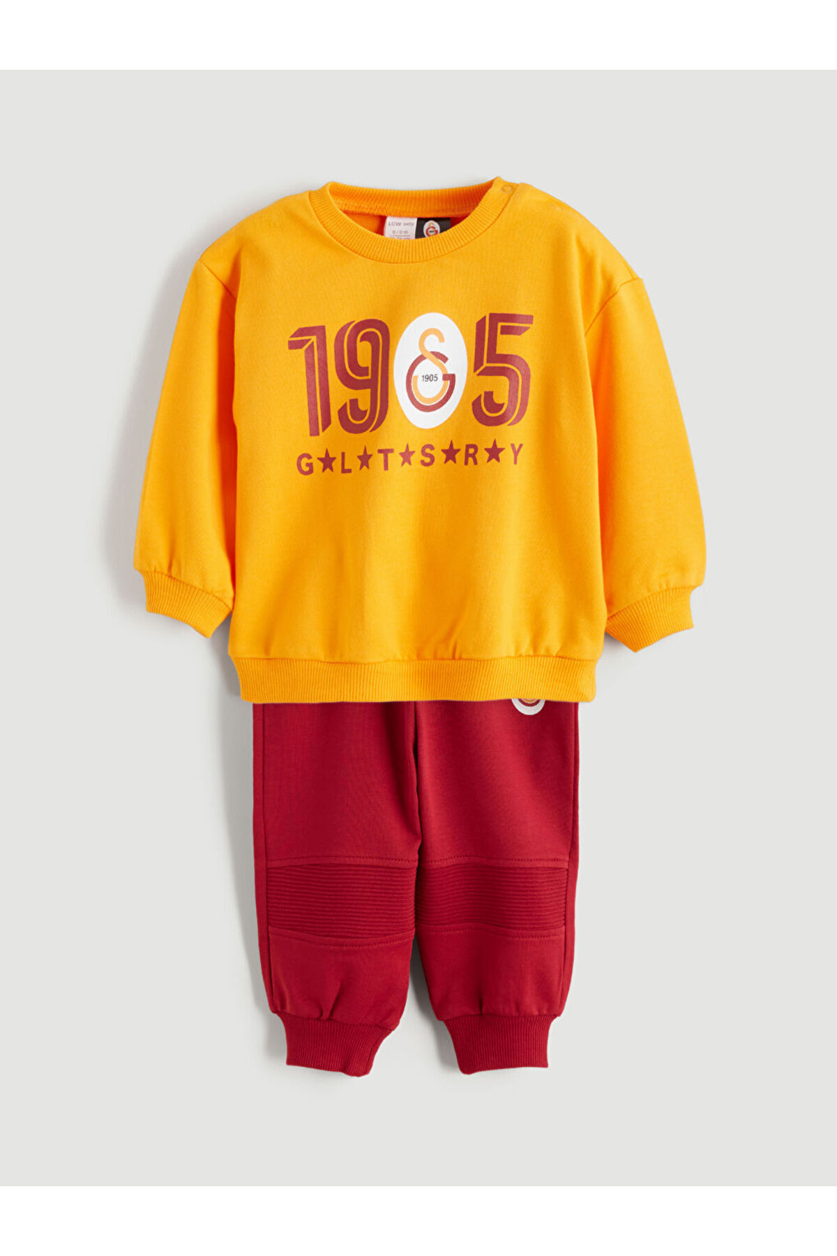 LC Waikiki Galatasaray Erkek Bebek Sweatshirt ve Eşofman Altı