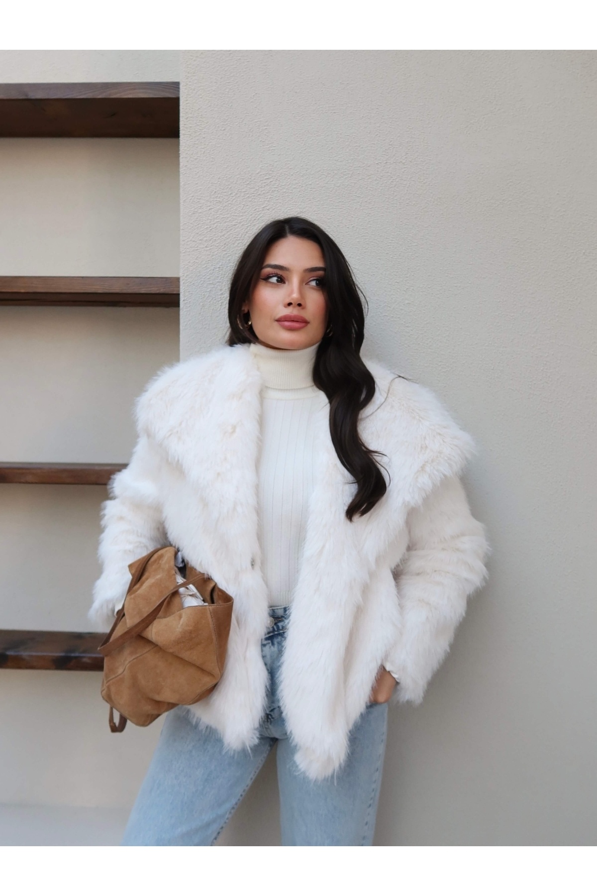 candybia Blană plinuță căptușită cu textura extra moale