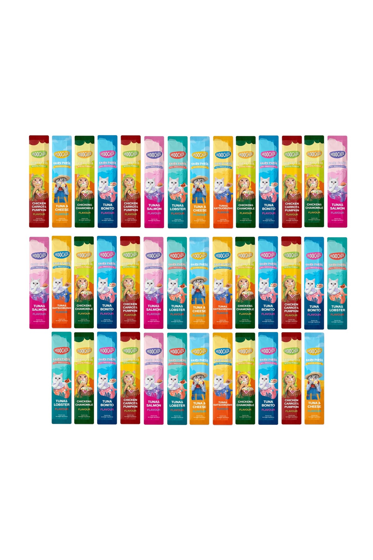 MOOCHIE Kedi Ödülü 40x15 Gr Krema