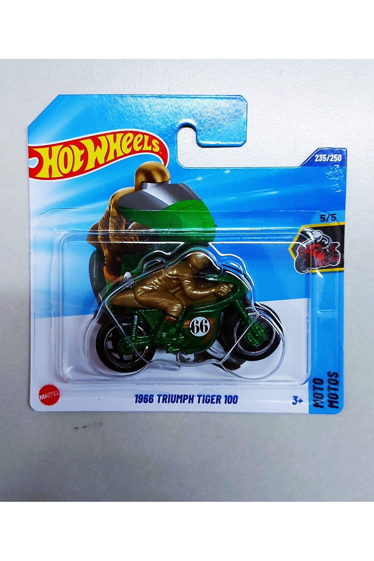 HOT WHEELS 1966 Trıump Tiger 100 ( TH ) ( TREASURE HUNT ) Özel Model Motosiklet