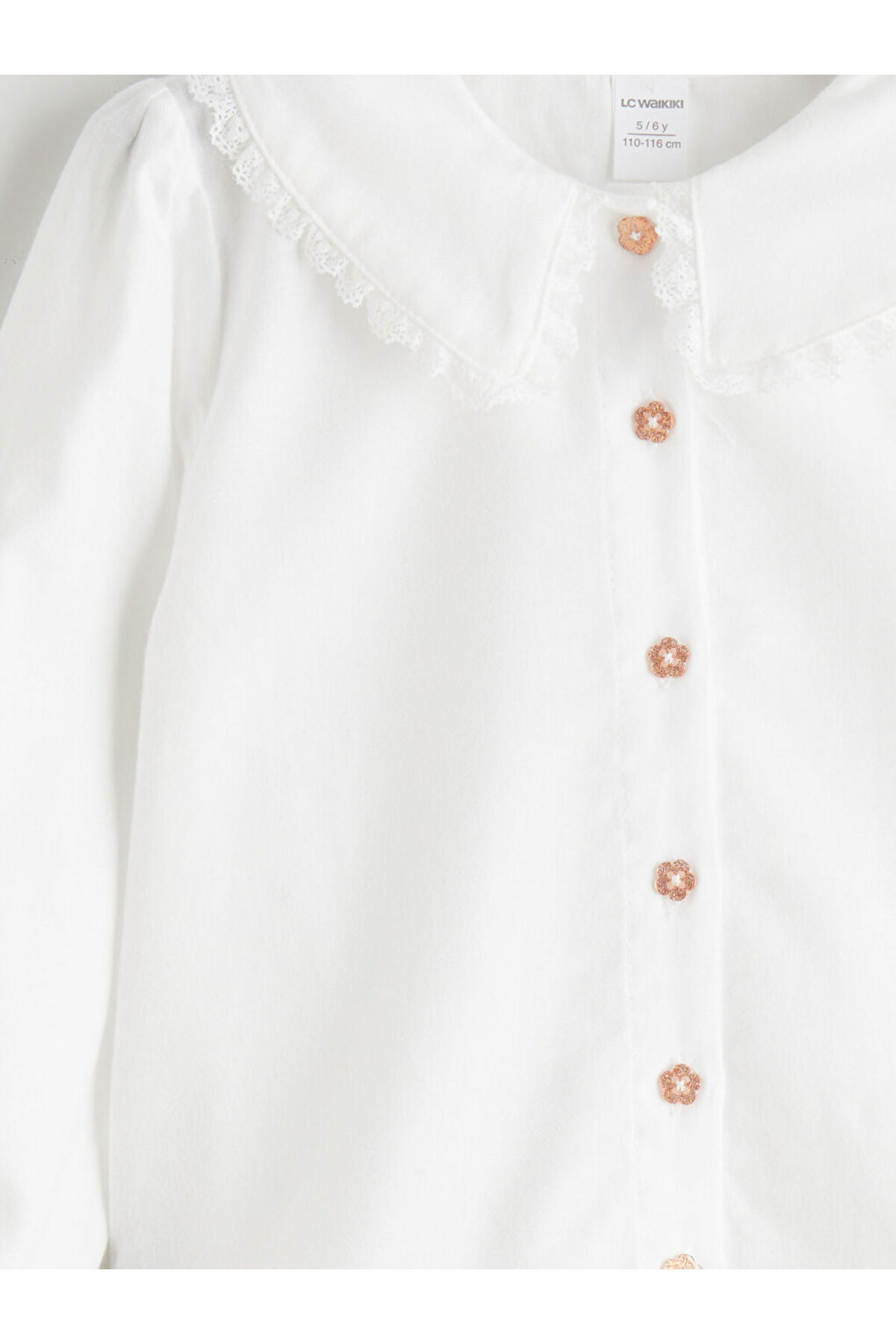 LC Waikiki Kız Bebek Gömlek Etek ve Külotlu Çorap fotoğrafı 6 (önizleme)