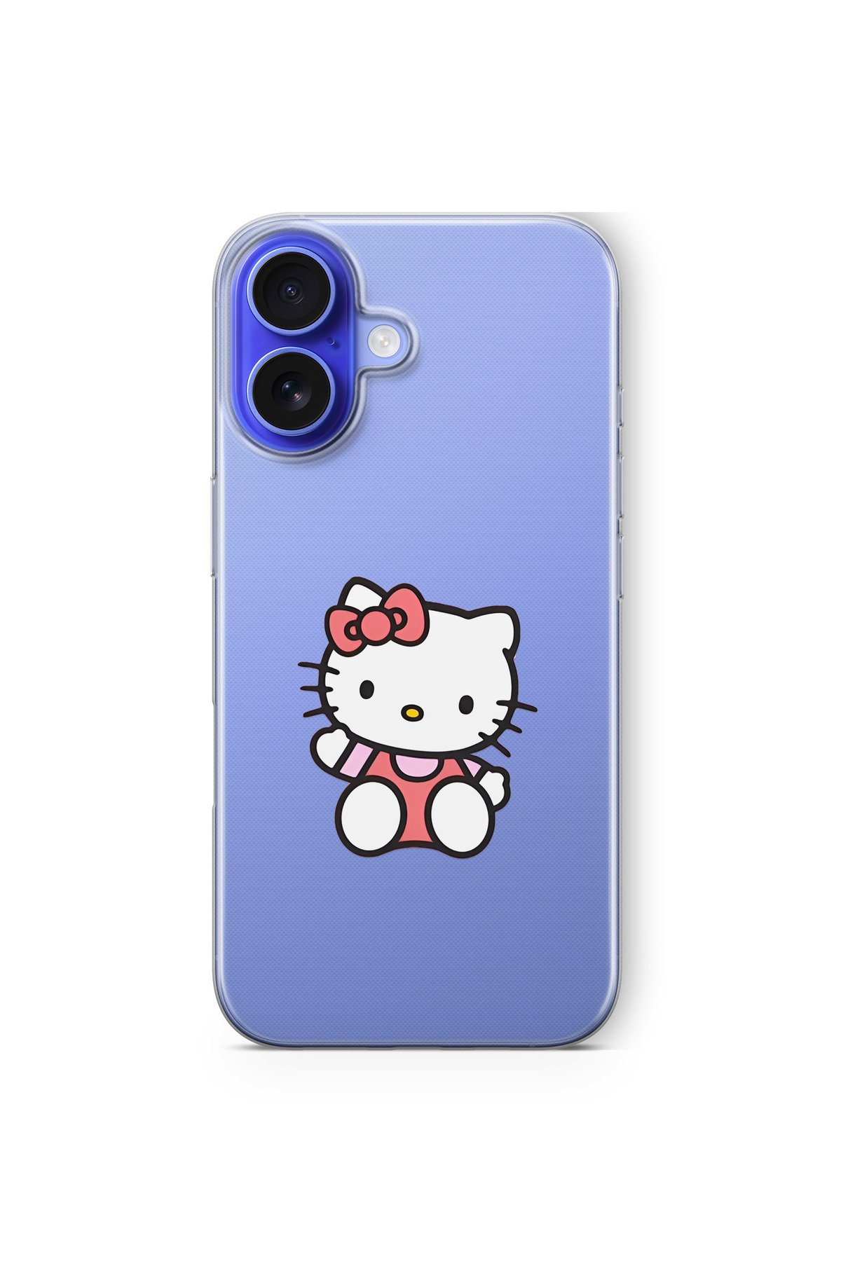 Multitronic iPhone 17 Uyumlu Hello Kitty Tasarım Baskılı Şeffaf