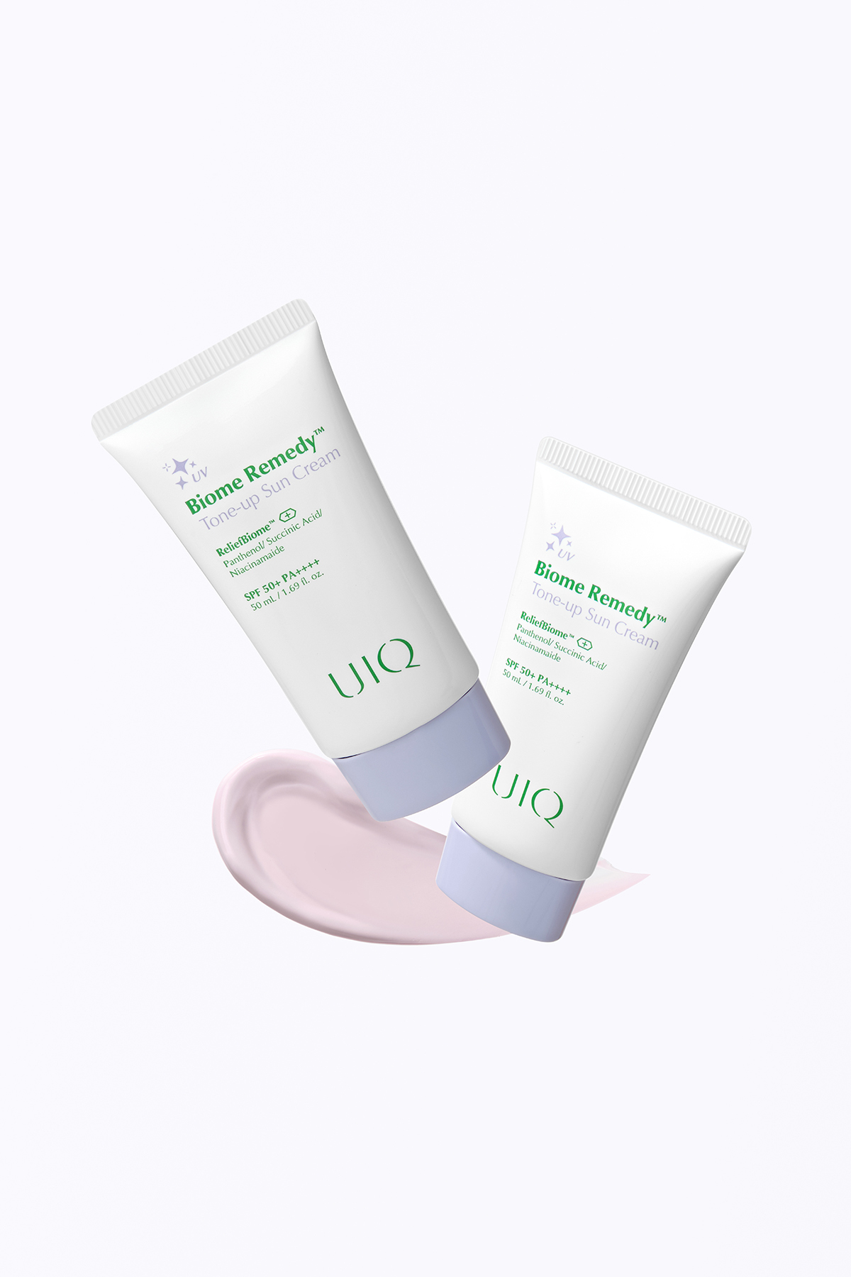 Biome Remedy Tone-up Sun Cream (Purple) 50ml SPF50+ ve PA++++ - Mor Renkli Tone up Güneş Koruyuc — 2503100 — تصویر 5 از 7