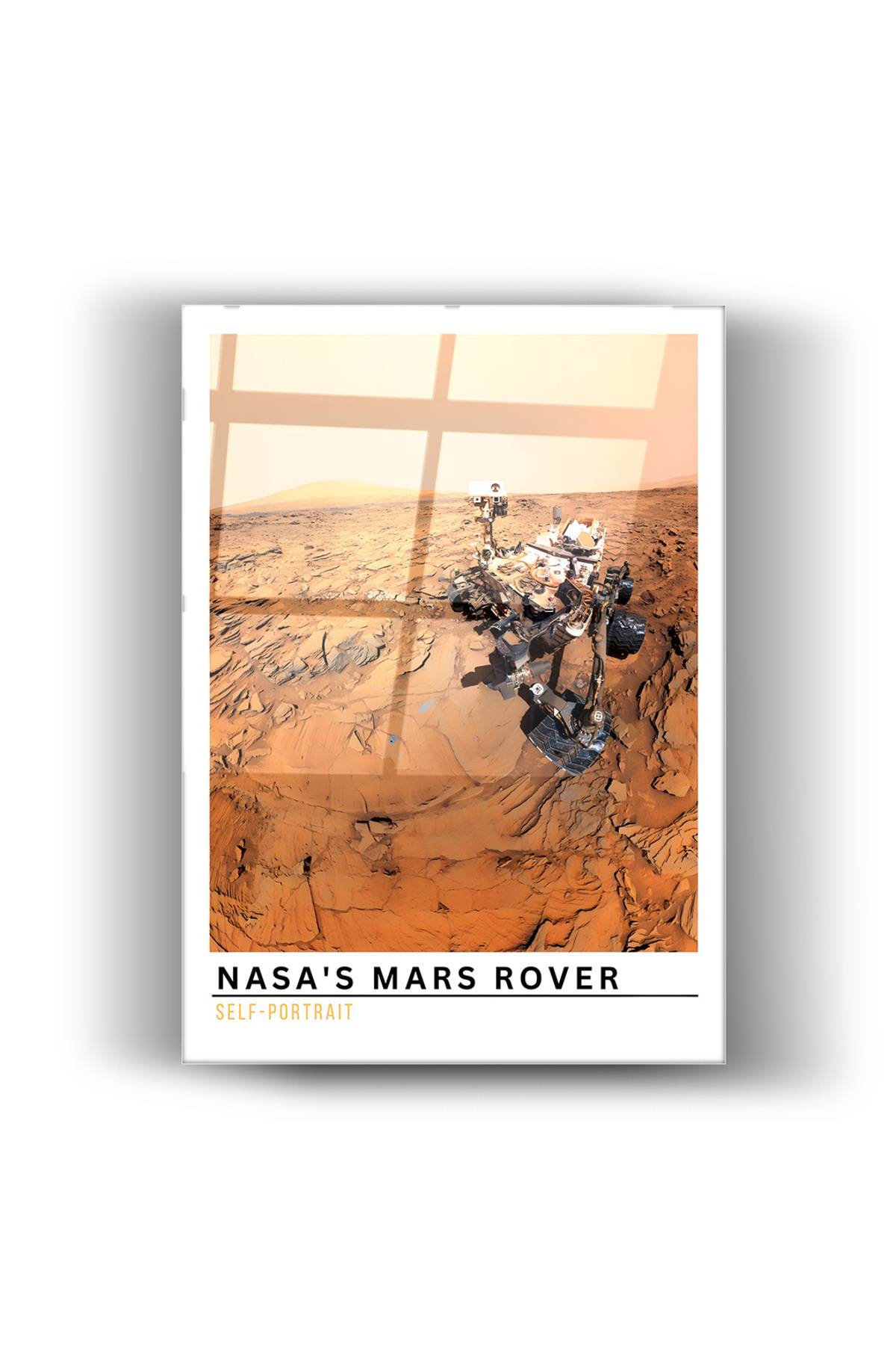 Nasa Mars Rover-Cam Tablo-Ev ve Ofis Dekorasyonu