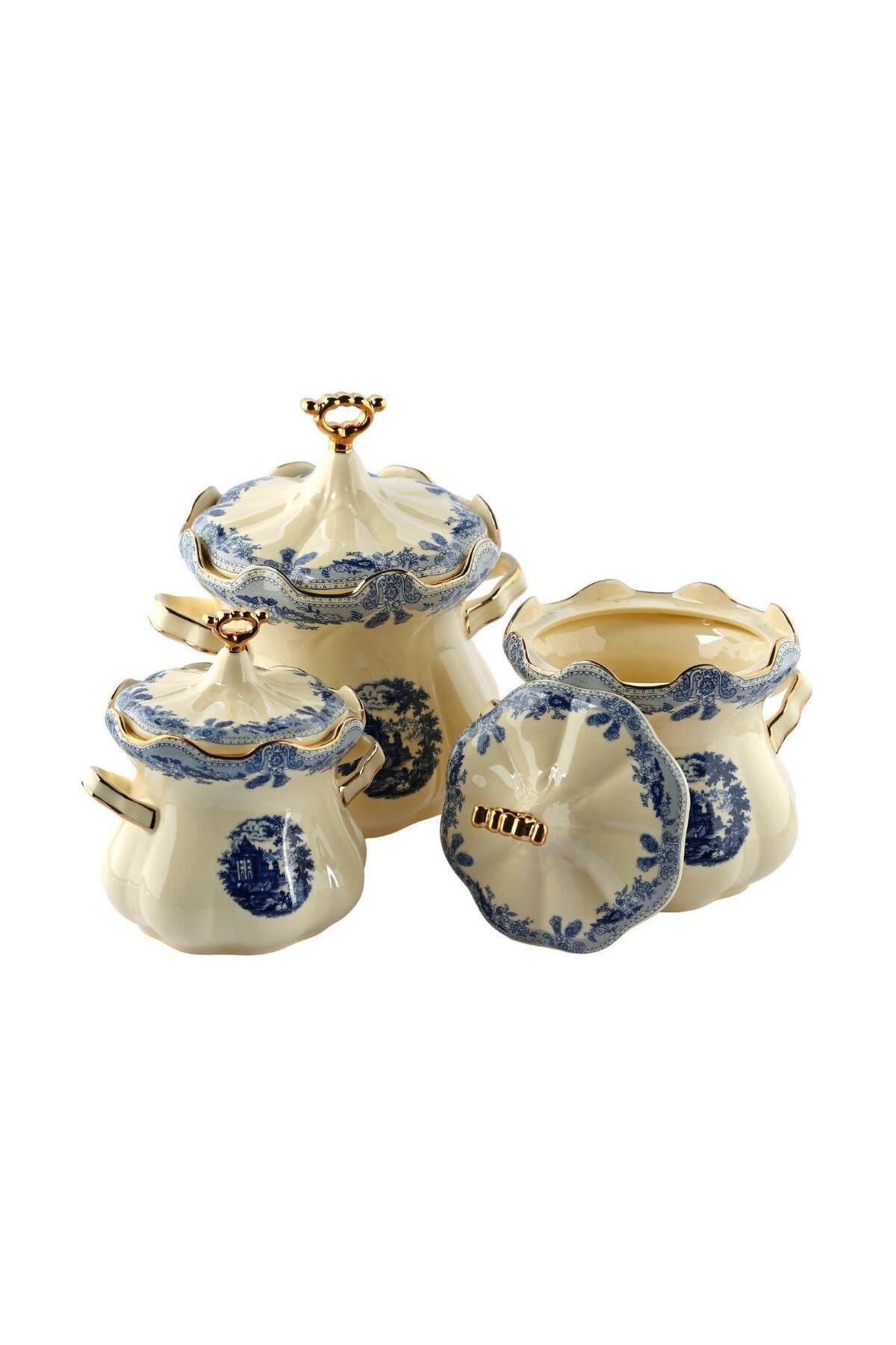 Lucky Art Margaret New Bone 3Lü Kavanoz Seti - Fiyatı, Yorumları