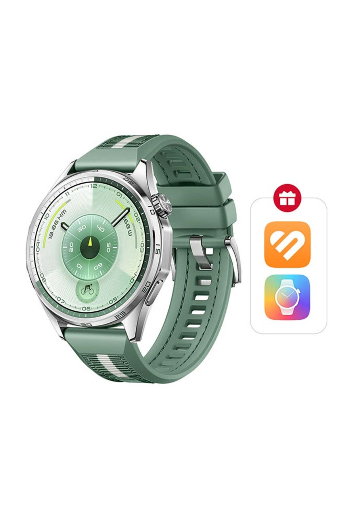 Smart watch WATCH GT 6 size 46 mm, screen 1.47 inch, battery life up to 21 days, compatible with iOS system