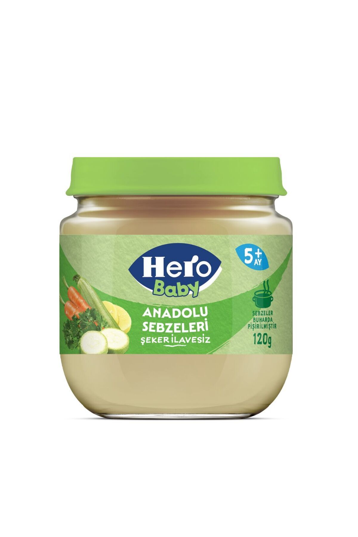 Hero Baby Anadolu Sebzeleri Kavanoz Mama 120 Gr