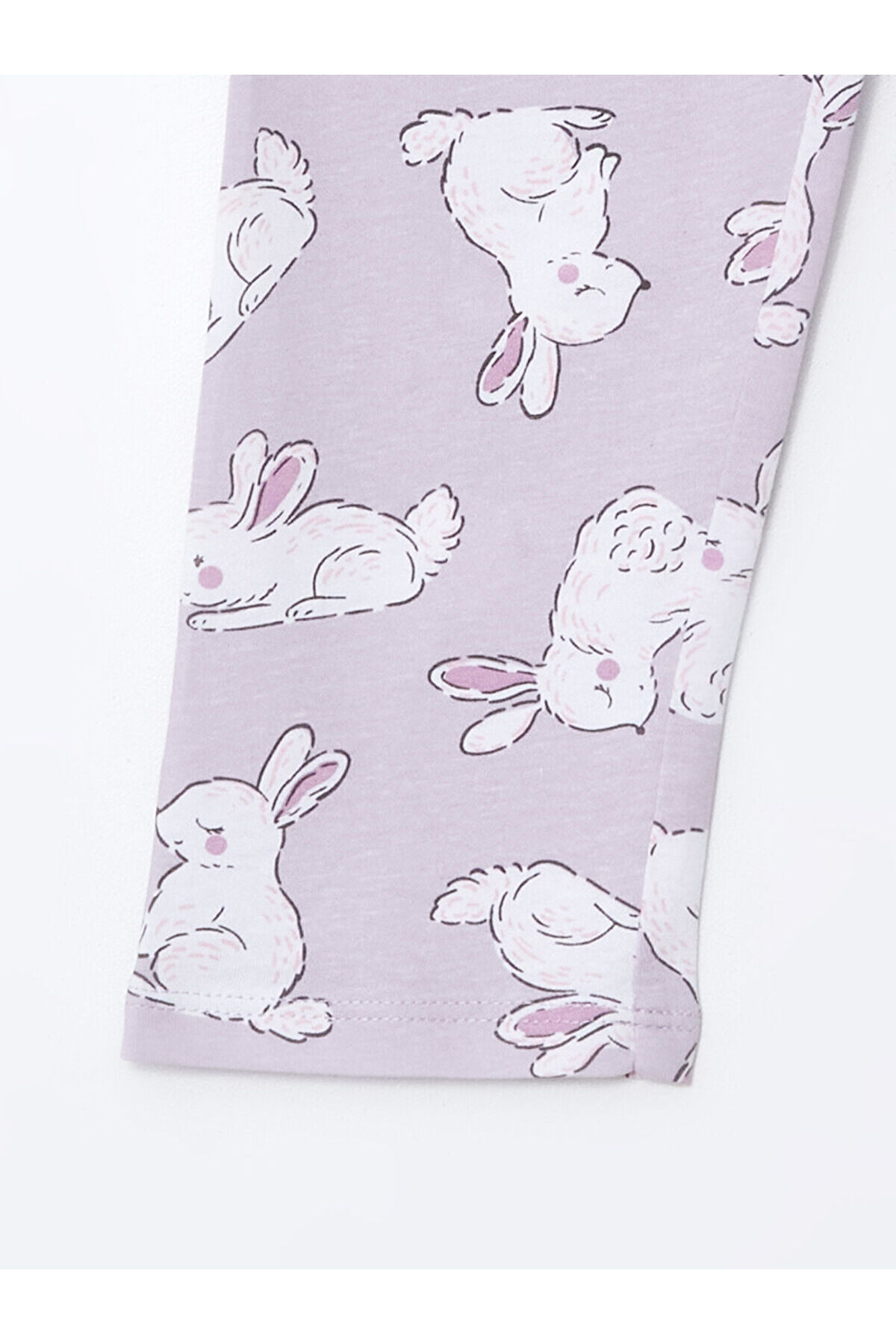 LC Waikiki LCW baby Lila Gömlek Yaka Kız Bebek Pijama Takımı fotoğrafı 6 (önizleme)