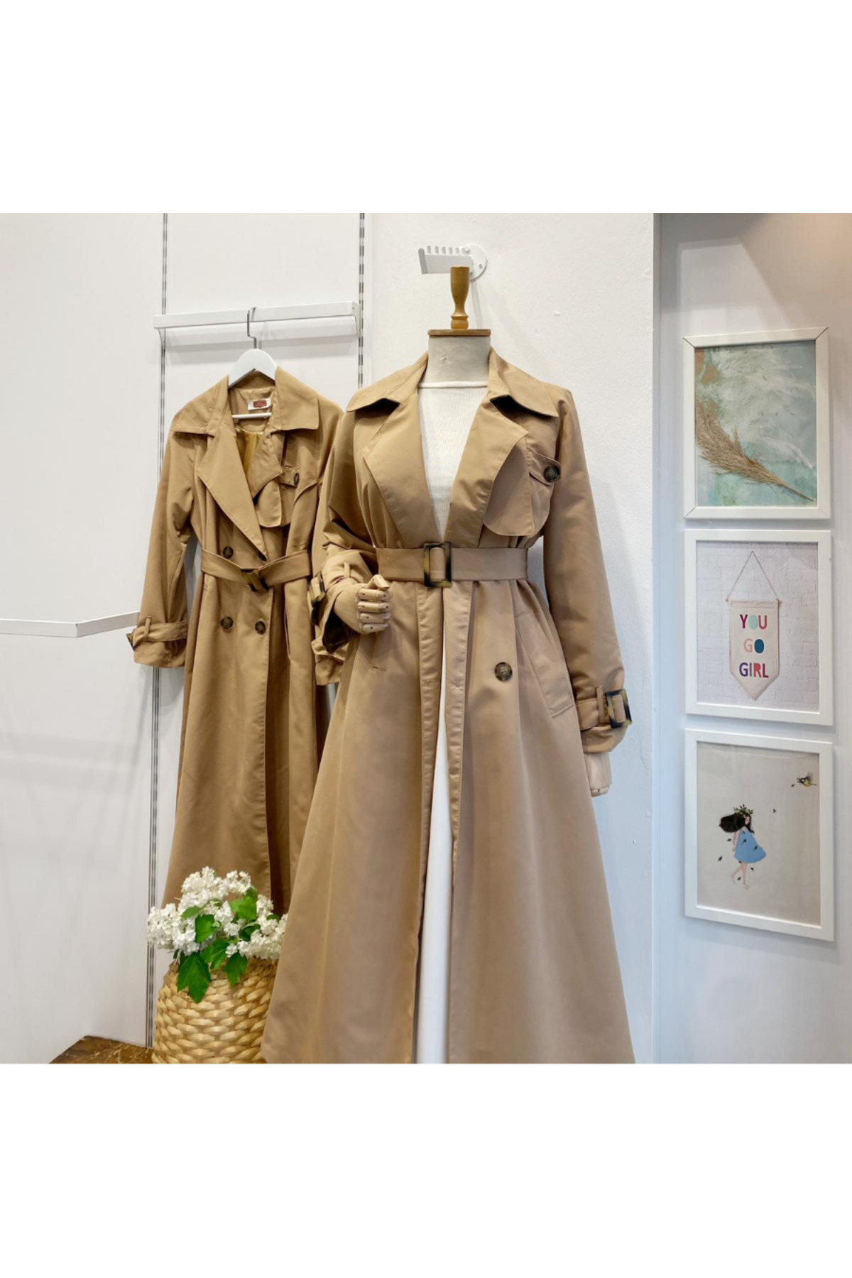 Beige Trench Coats 🧥 40-80% off! | Timeless Elegance - Trendyol