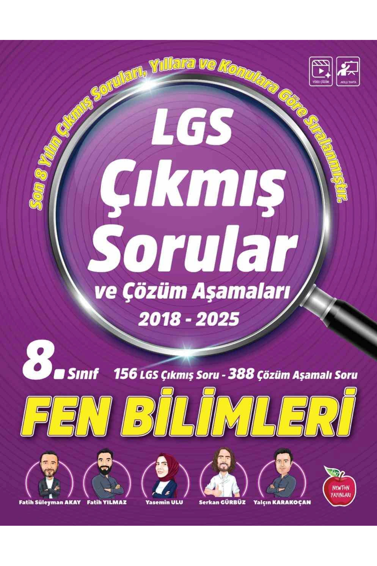 Newton Yayınları Newton Lgs Çıkmış Sorular Fen Bilimleri Yeni 2018