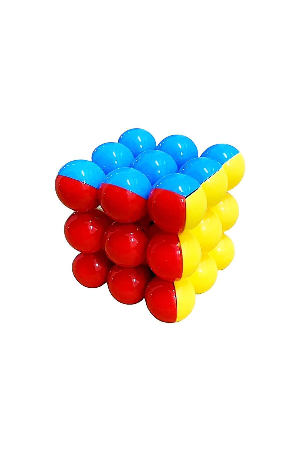 KIZILKAYA Yuvarlak Sabır Küpü Rubik Küp Zeka Küpü (218-H22