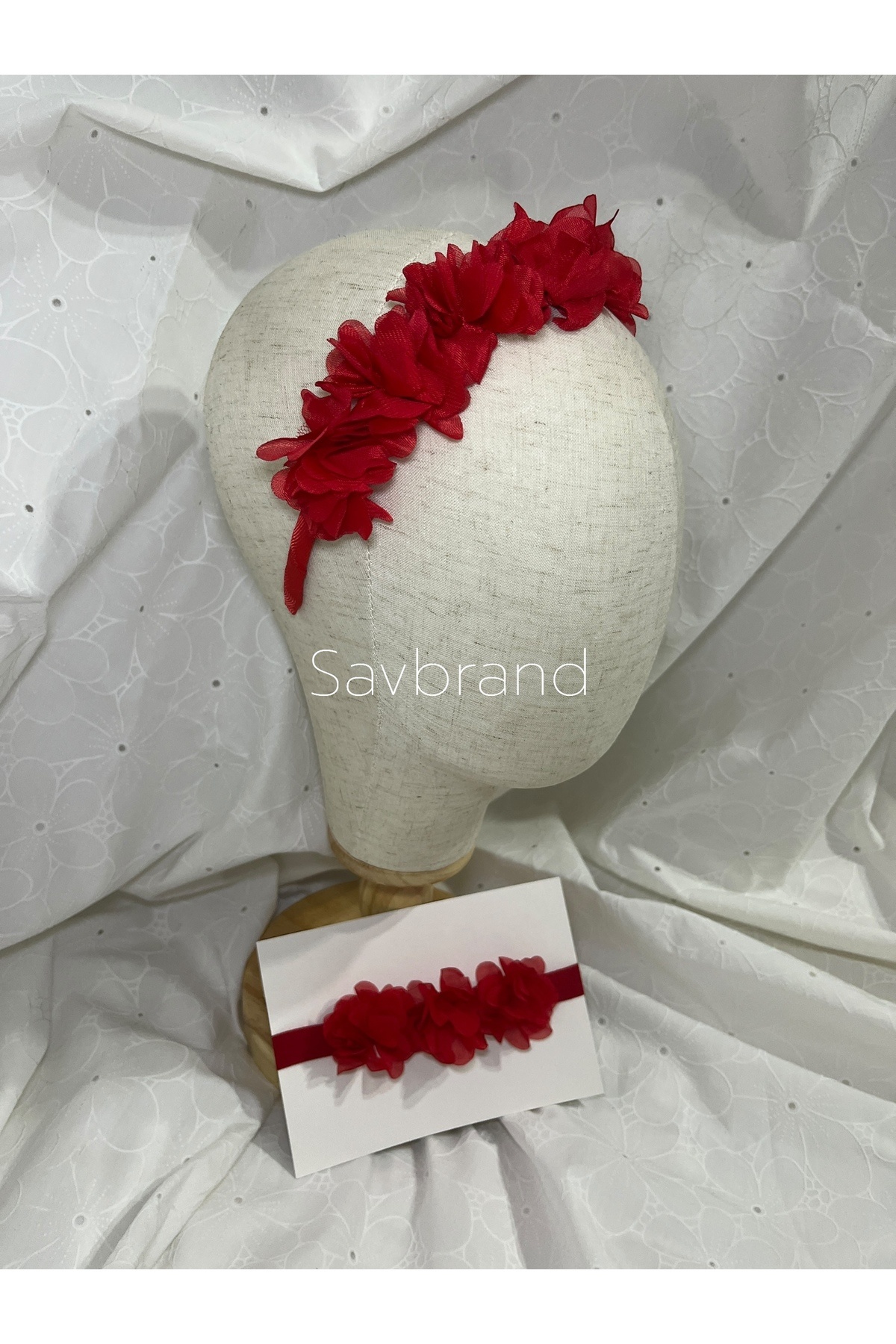 SavBrand Trendy Anne Kız Saç Aksesuarı Seti - Bebek Bandı + Kadın Tacı fotoğrafı 3 (önizleme)