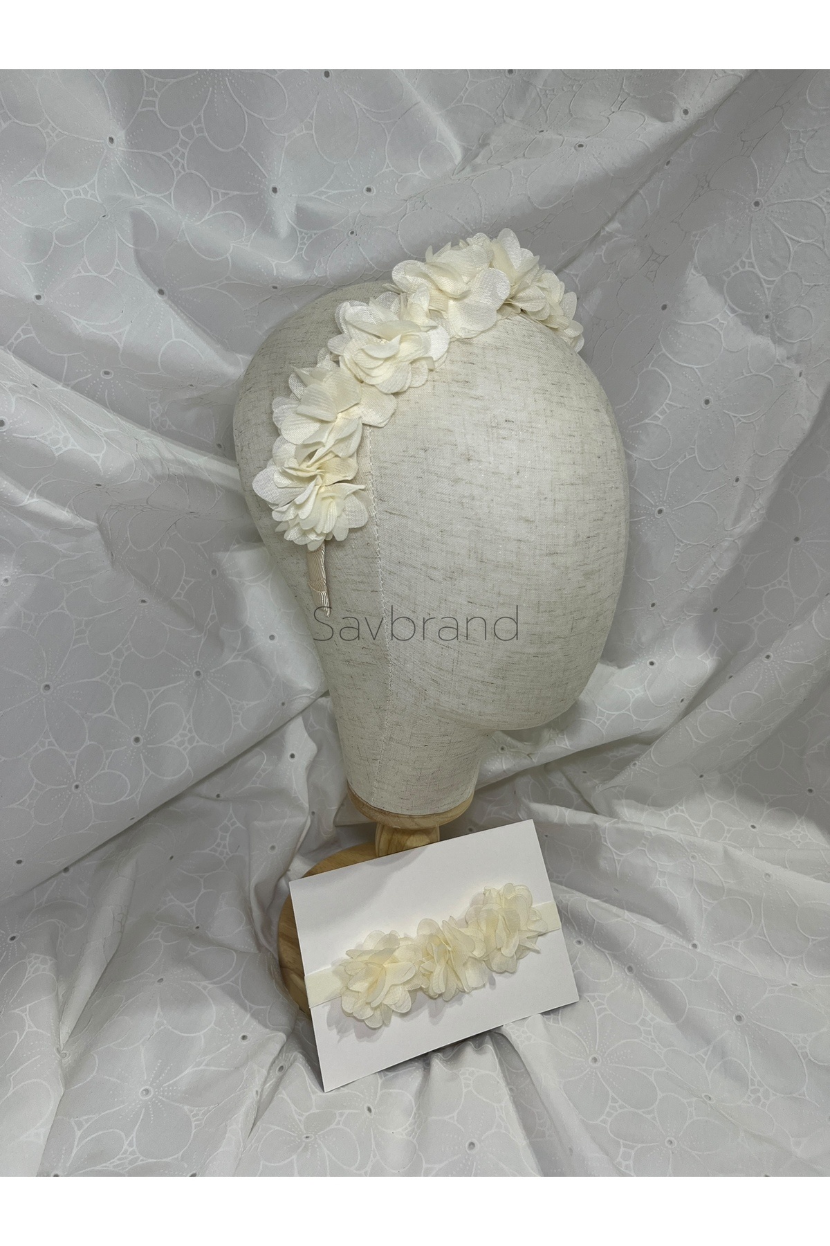 SavBrand Trendy Anne Kız Saç Aksesuarı Seti - Bebek Bandı + Kadın Tacı fotoğrafı 6 (önizleme)