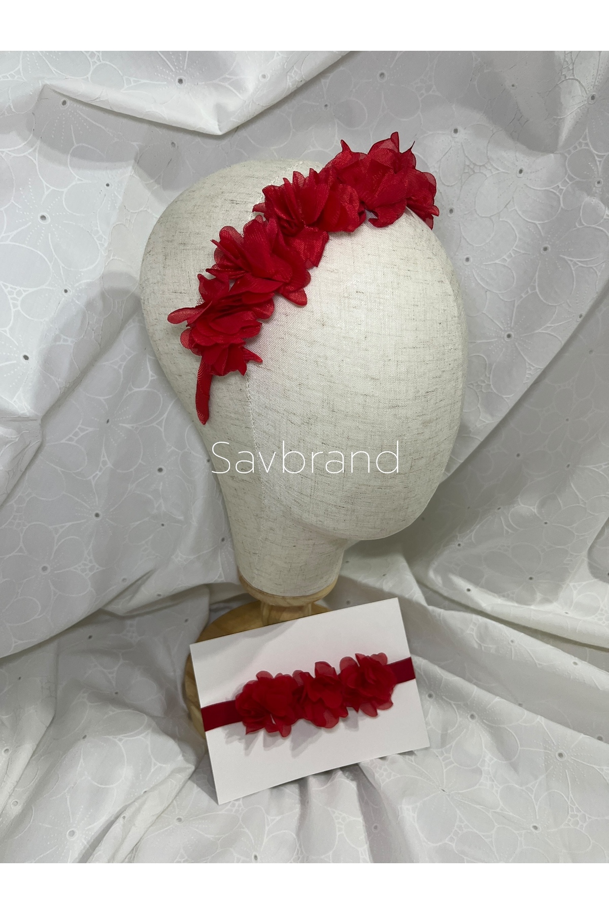 SavBrand Trendy Anne Kız Saç Aksesuarı Seti - Bebek Bandı + Kadın Tacı fotoğrafı 4 (önizleme)