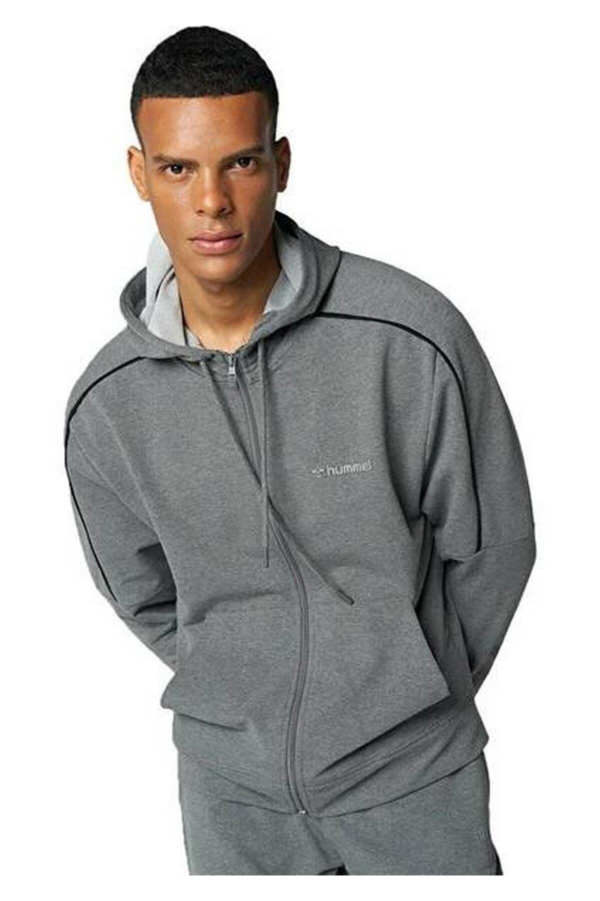 کاپشن ورزشی مردانه Mese Zip مدل ۹۲۲۱۰۴-۲۸۳۳ هامل ژاکت اسپرت hummel
