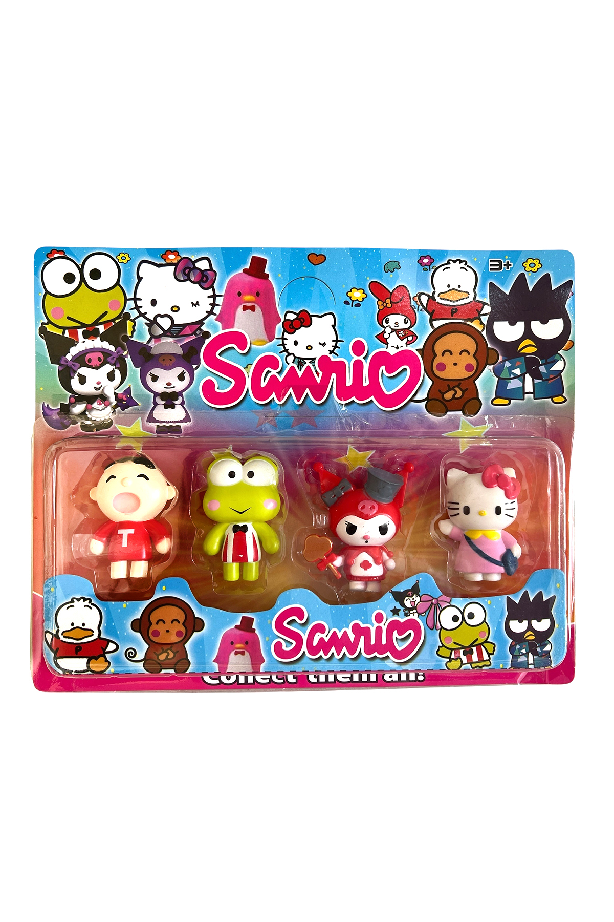 UDATOYS Hello Kitty Kuromi Kurbağa Ve Arkadaşları Oyuncak Figür