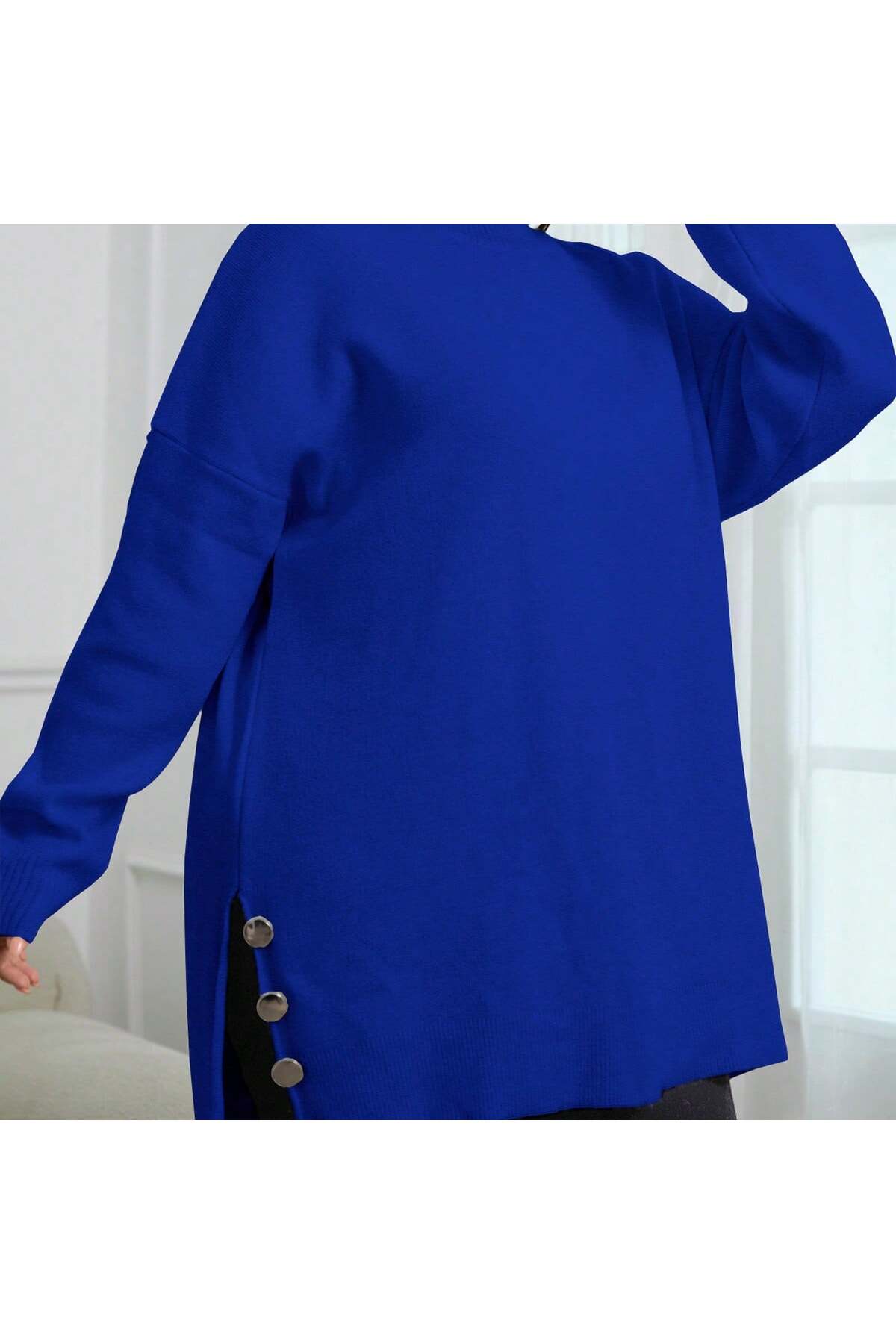 ÇILDIR ÖRME Büyük Beden Kazak görsel 7