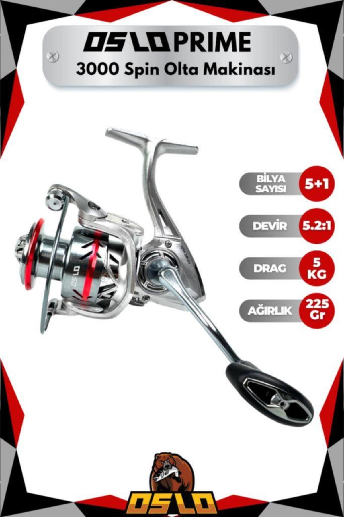 Oslo Zen Pro 274cm 8-42gr Prime 3000 Spin Olta Seti - Fiyatı