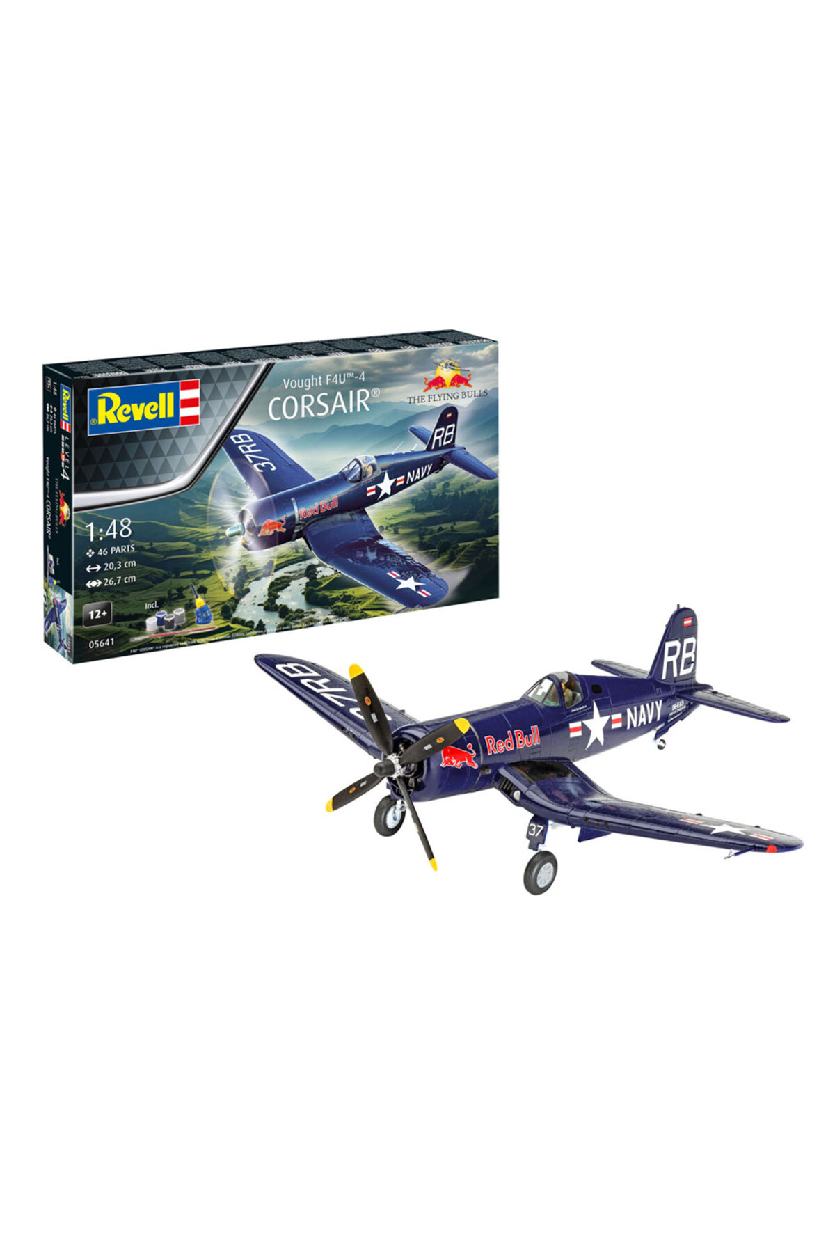 タ*ん様 Revell 航空機モデルキット 8点セット(かぶり4種) REVELL Gift Set F4U-4 Corsair Flying Bulls 5641 - Fiyatı, Yorumları