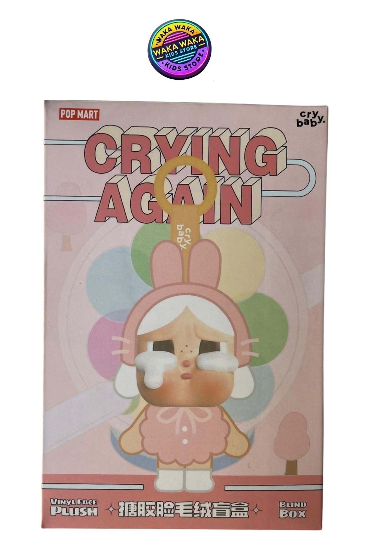 ww waka waka kids store Pop Mart Cry Baby Crying Again Blind Box Sürpriz Figür Koleksiyon Oyuncak