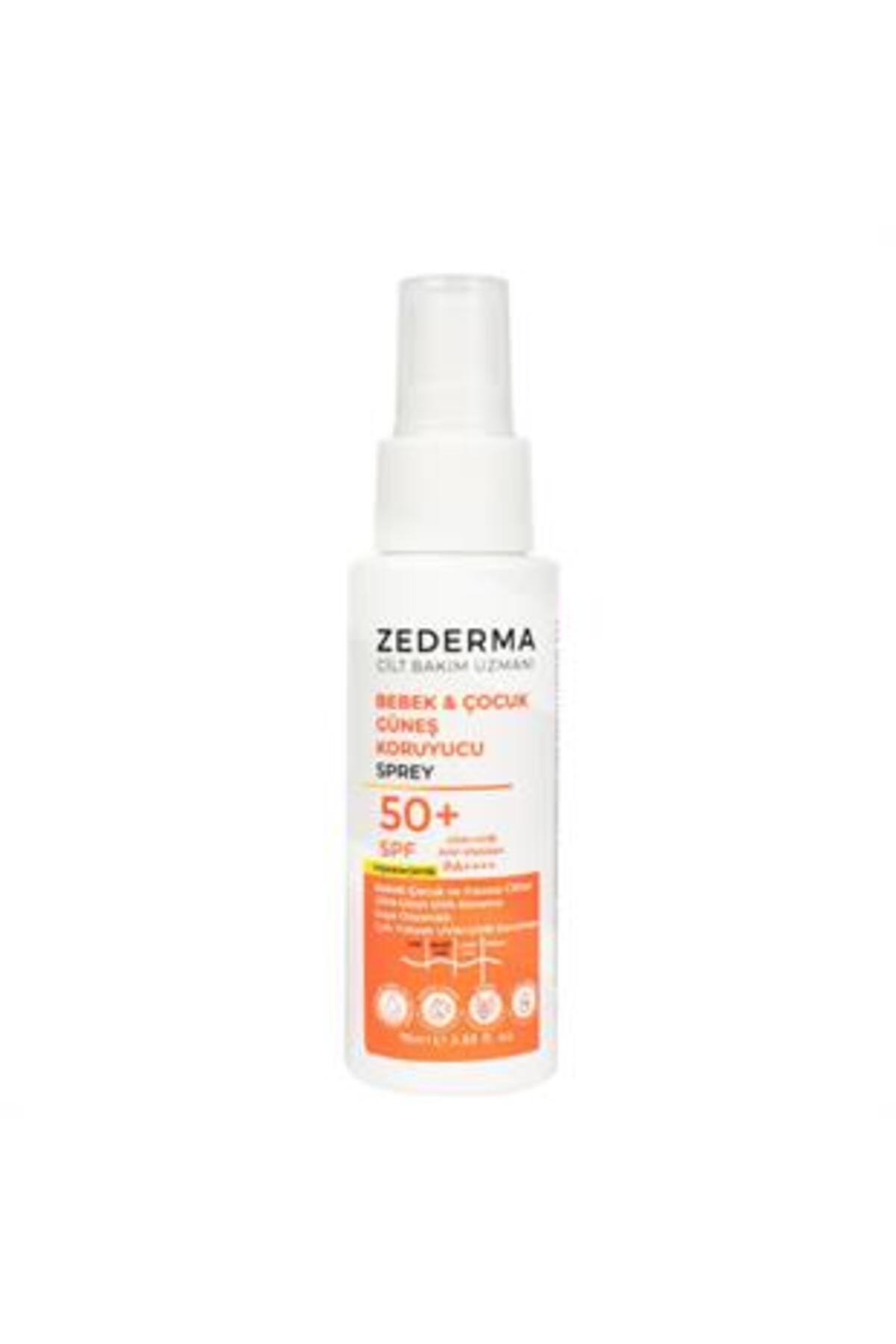 Alfa Zederma Bebek & Çocuk Güneş Koruyucu Sprey SPF50+ 75 ml