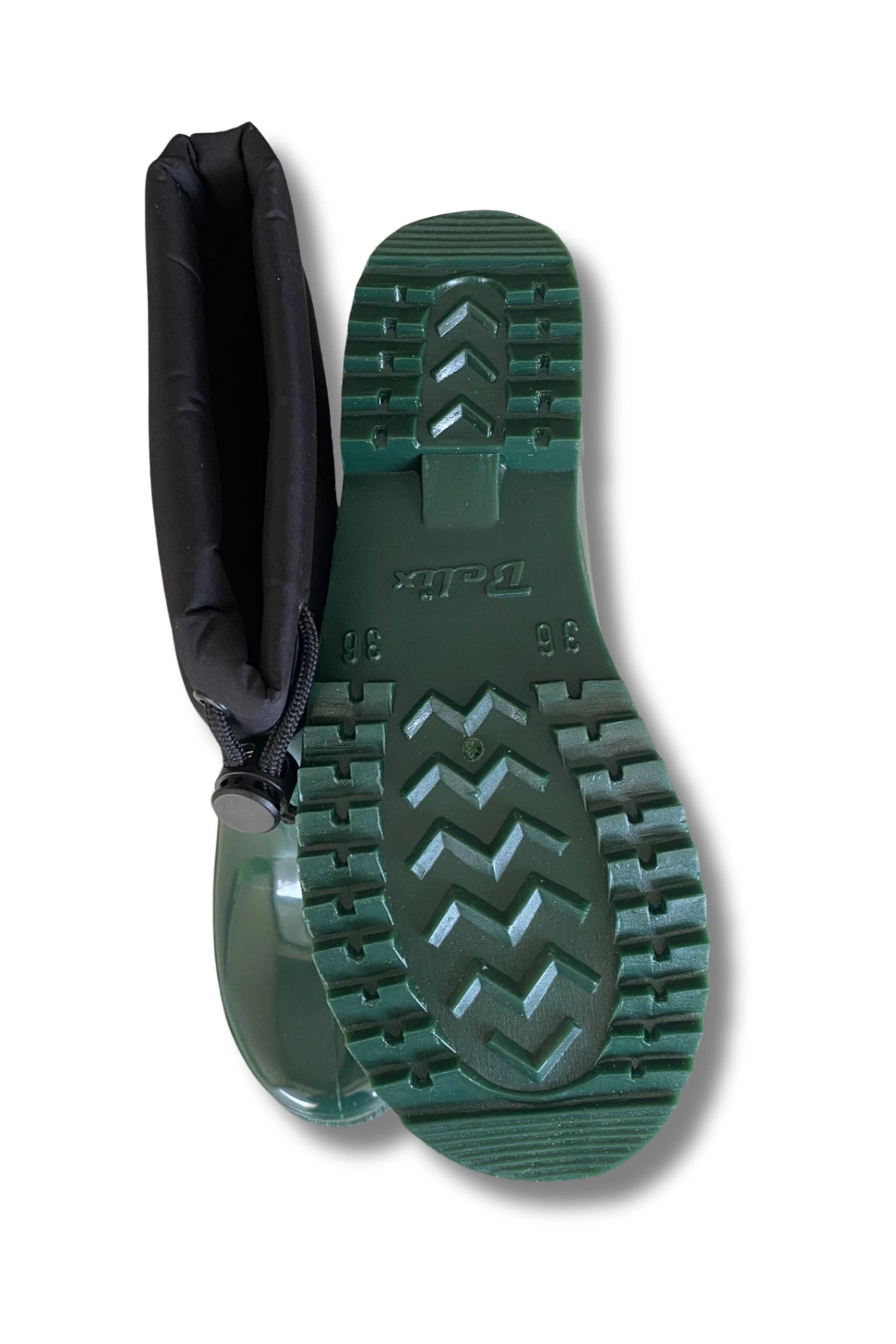 belixspor Konçlu Unisex Yağmur Çizmesi 36-40 Koyu Yeşil görsel 5