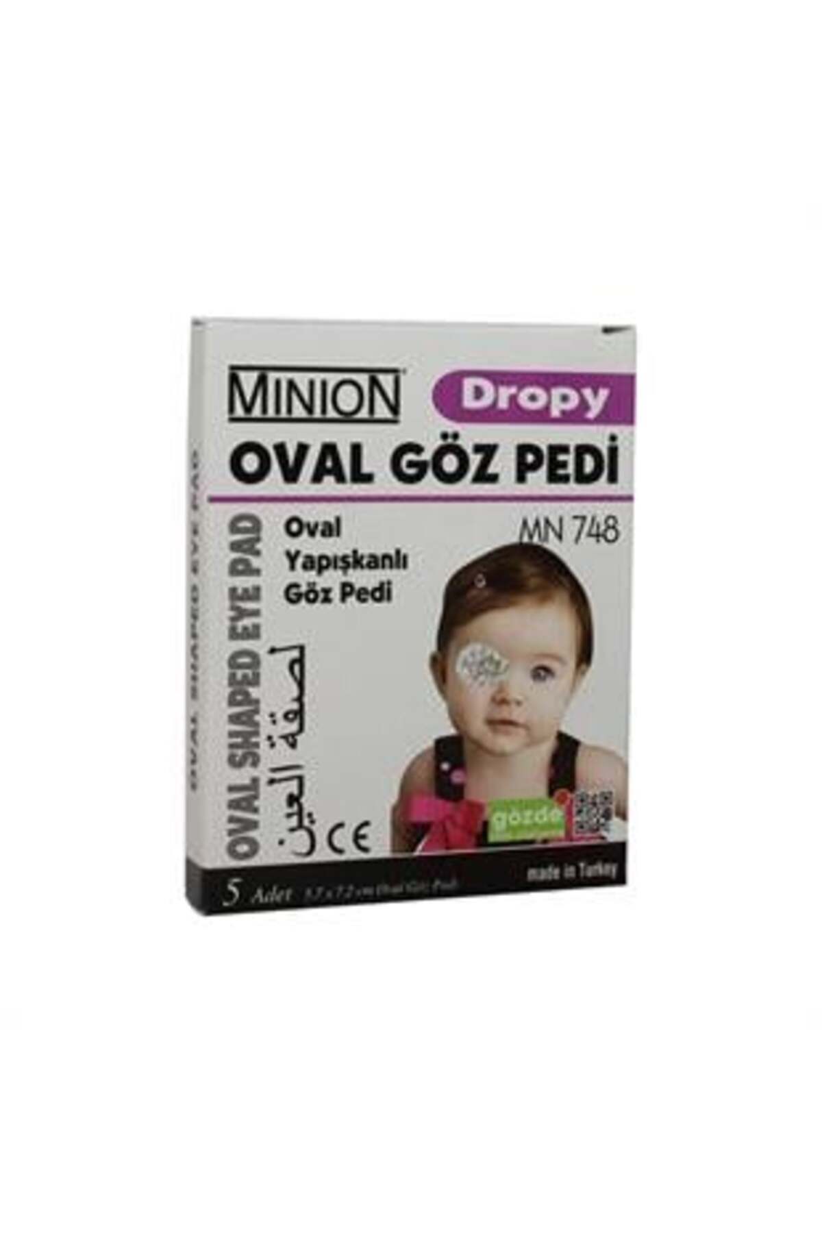 Minion Dropy Göz Pedi Çocuk 5'li