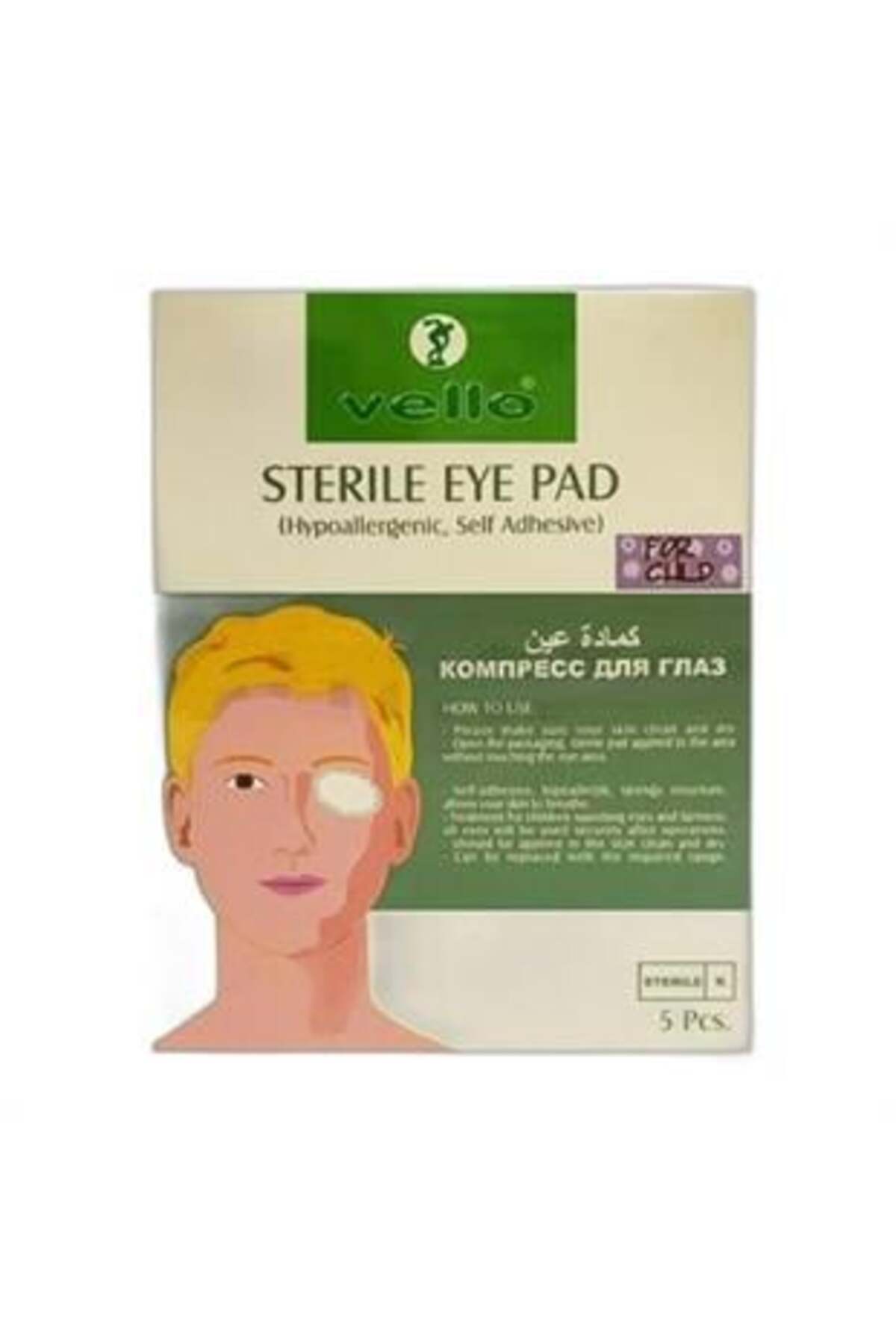 VELLO Göz Bandı Çocuk