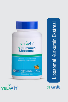 Velavit V-Curcumin Liposomal - 30 Kapsül
