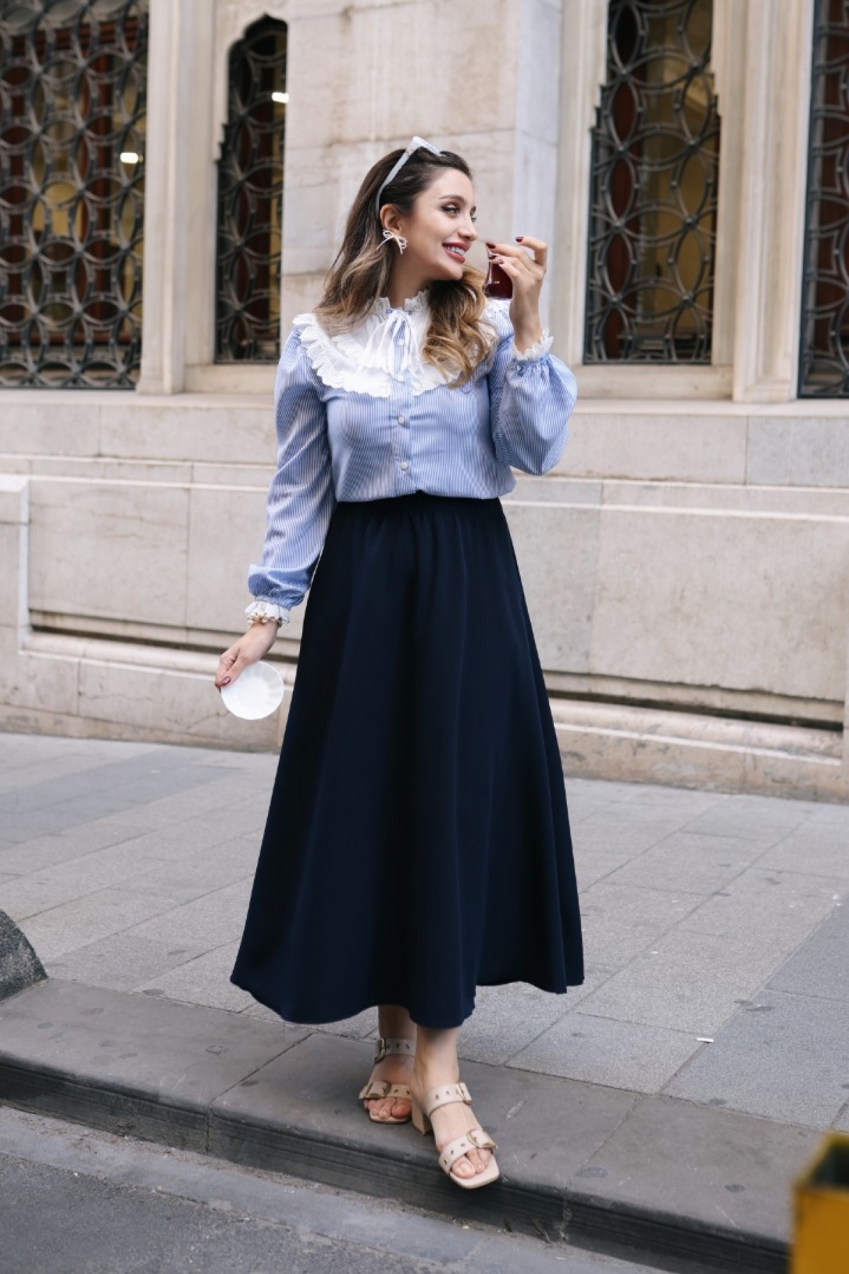 Poliyance  Poll Michel Açık Mavi Gömlek - Görsel 2