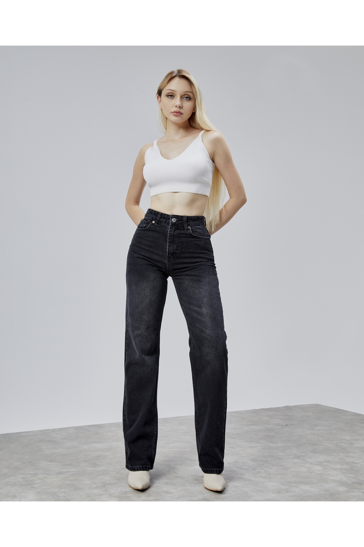 Kadın Straight Fit Jean