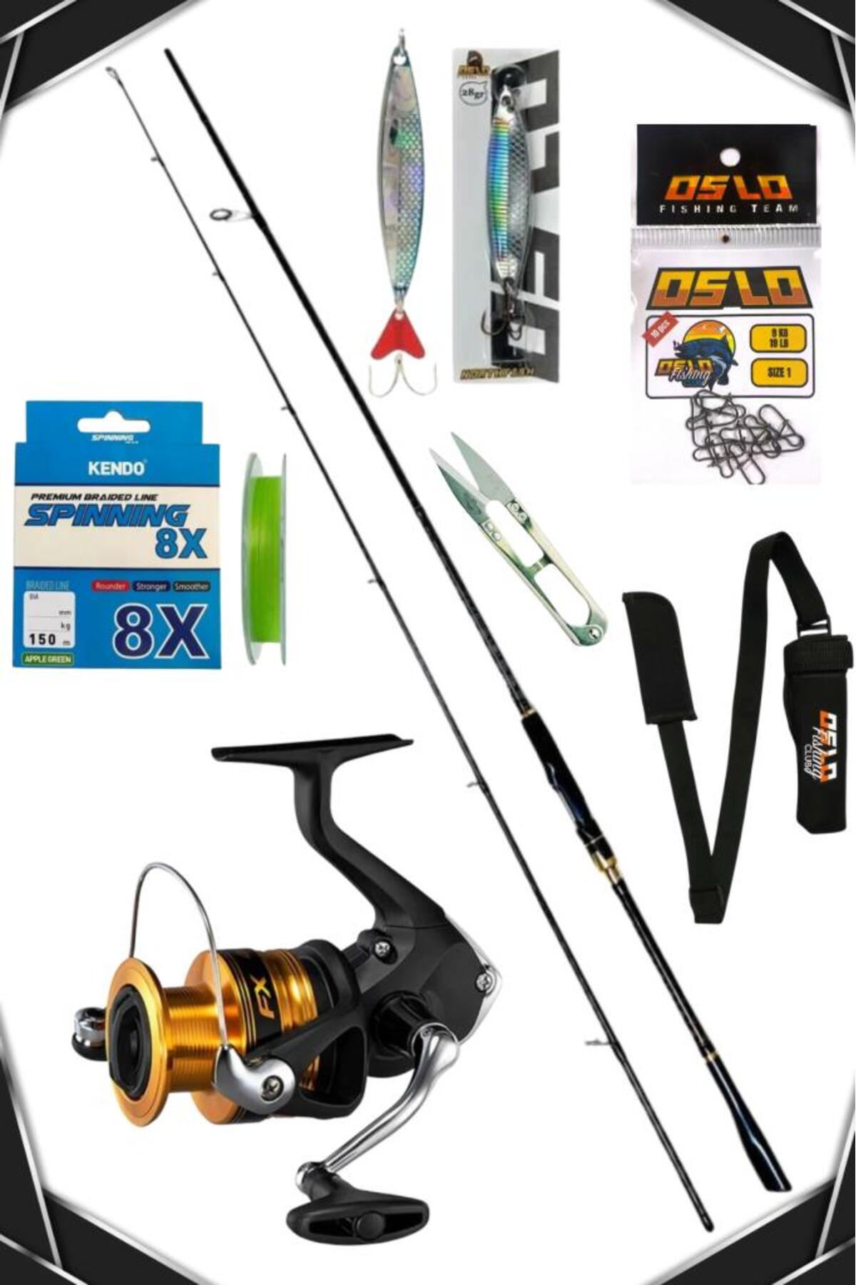 Oslo Zen Pro 244cm 6-32gr Shimano FX 4000 Spin Olta Seti - Fiyatı