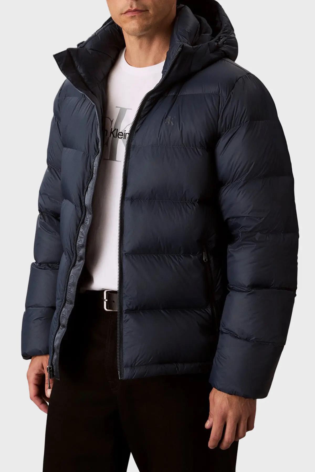 کلوین کلاین کاپشن لحافی معمولی با کلاه جداشونده LV04RC518GPPK کاپشن مردانه LV04RC518