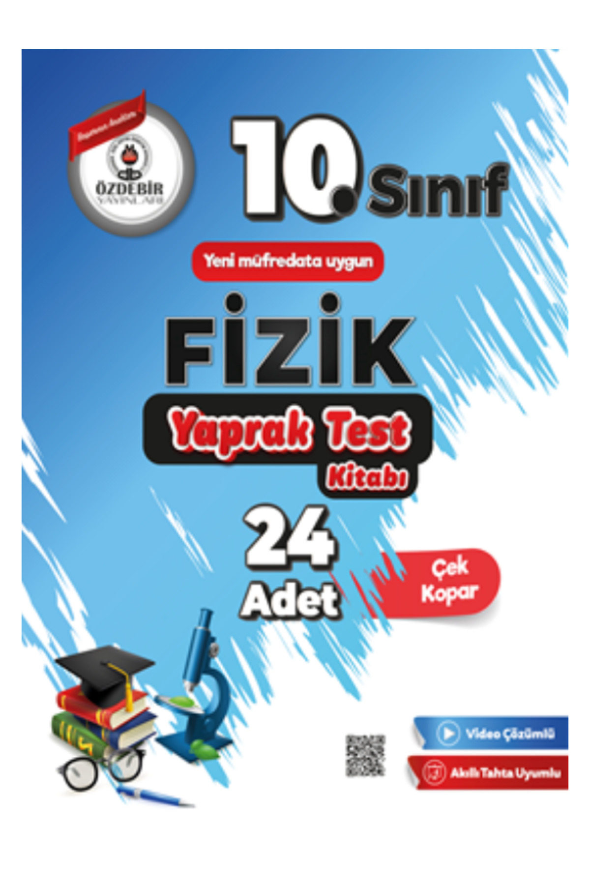 気診本4冊セット ÖZDEBİR YAYINEVİ 10.Sınıf Fizik Yaprak Test Kitabı Güncel Yeni