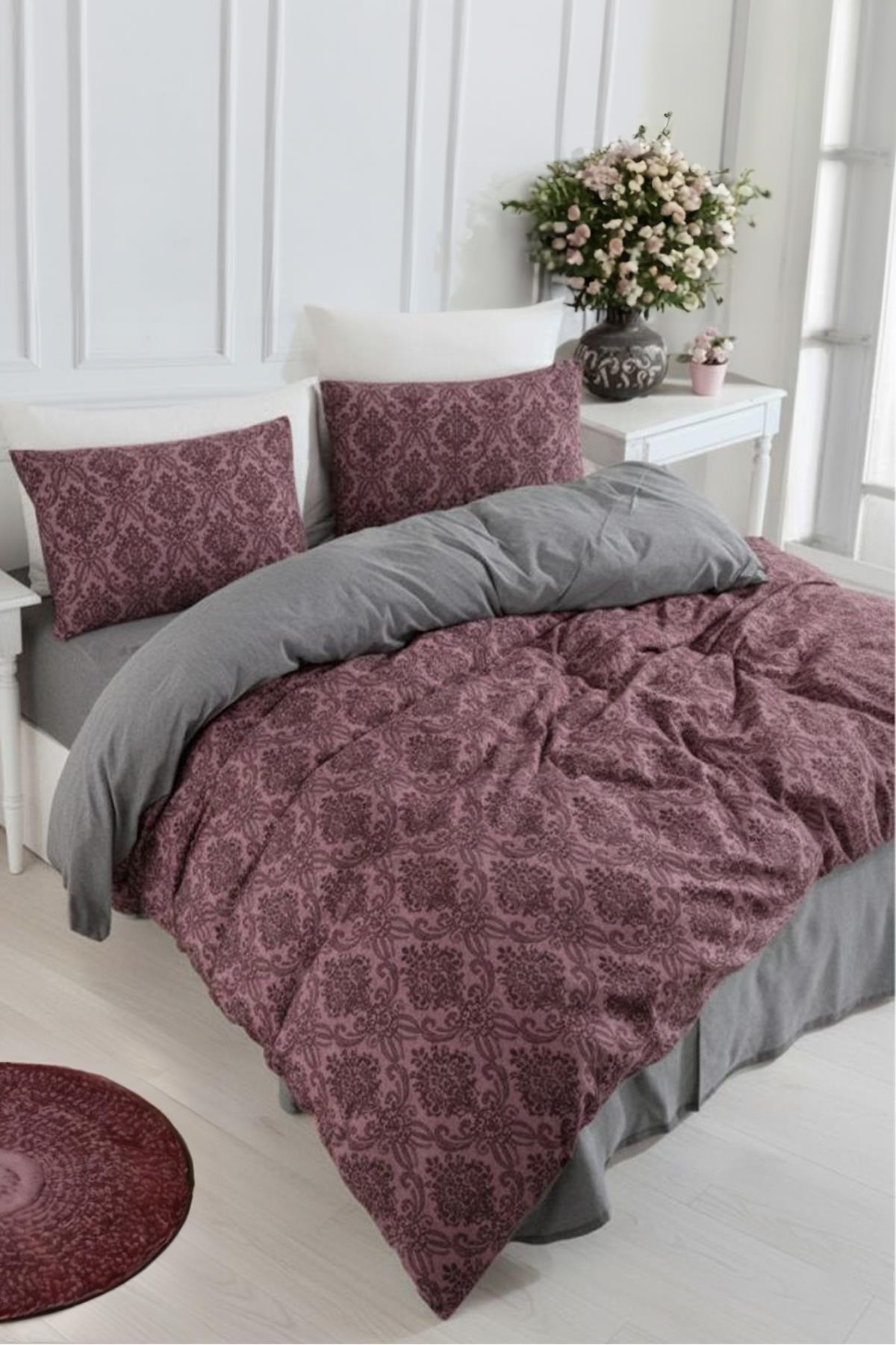 Zeynep Tekstil Σετ Παπλωματοθήκη Διπλό Βαμβακερό |   Παπλωματοθήκη και Μαξιλαροθήκη |   ΧΩΡΙΣ ΚΑΝΤΡΑ