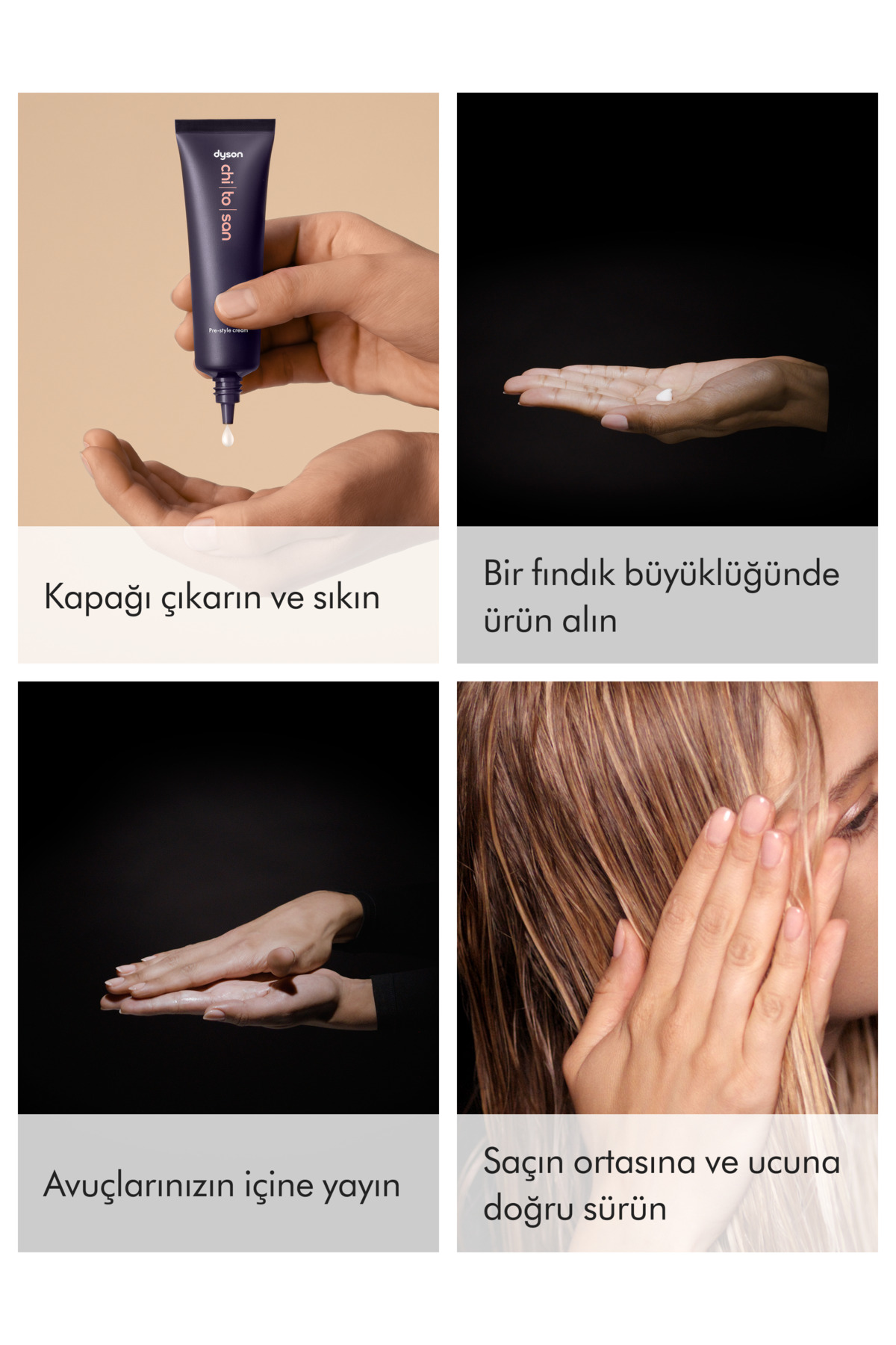 Chitosan™ şekillendirme öncesi saç kremi (Düz/dalgalı ve ince telli saçlar 30 ml) — 581866-01 — تصویر 3 از 8
