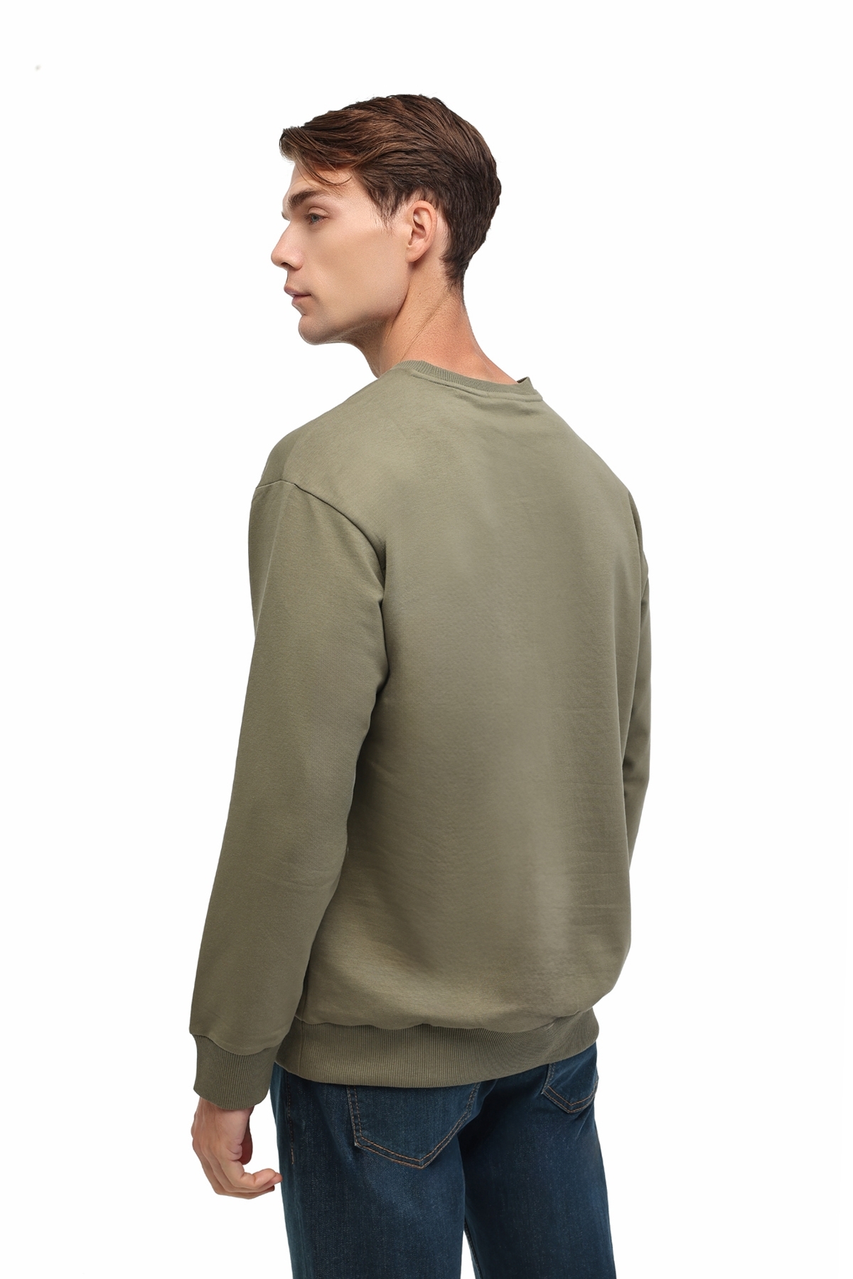 سویشرت مردانه راسته آستین بلند | لامبرجک Lumberjack MB SN75 C NECK SW 5PR - تصویر 2