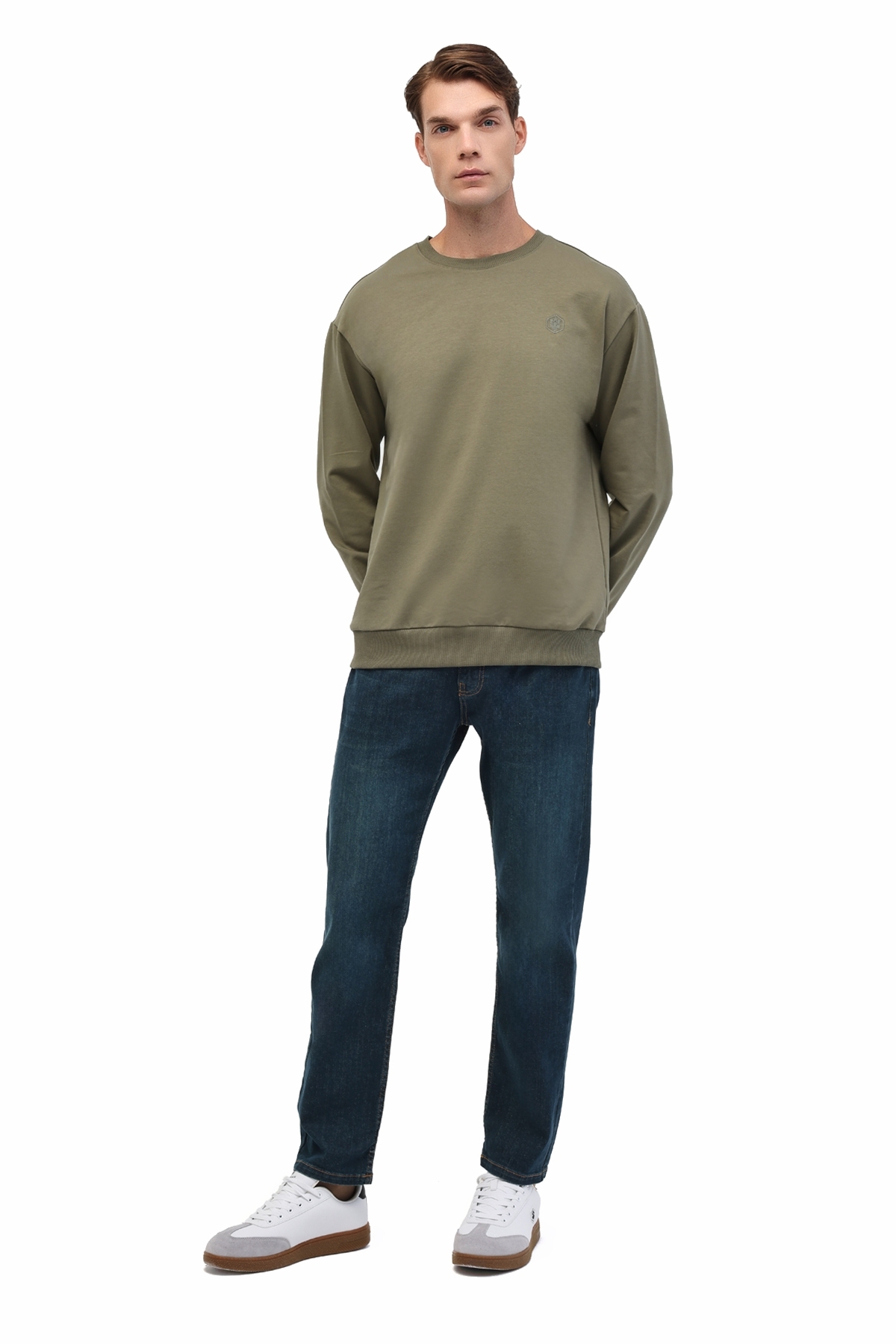 سویشرت مردانه راسته آستین بلند | لامبرجک Lumberjack MB SN75 C NECK SW 5PR - تصویر 3