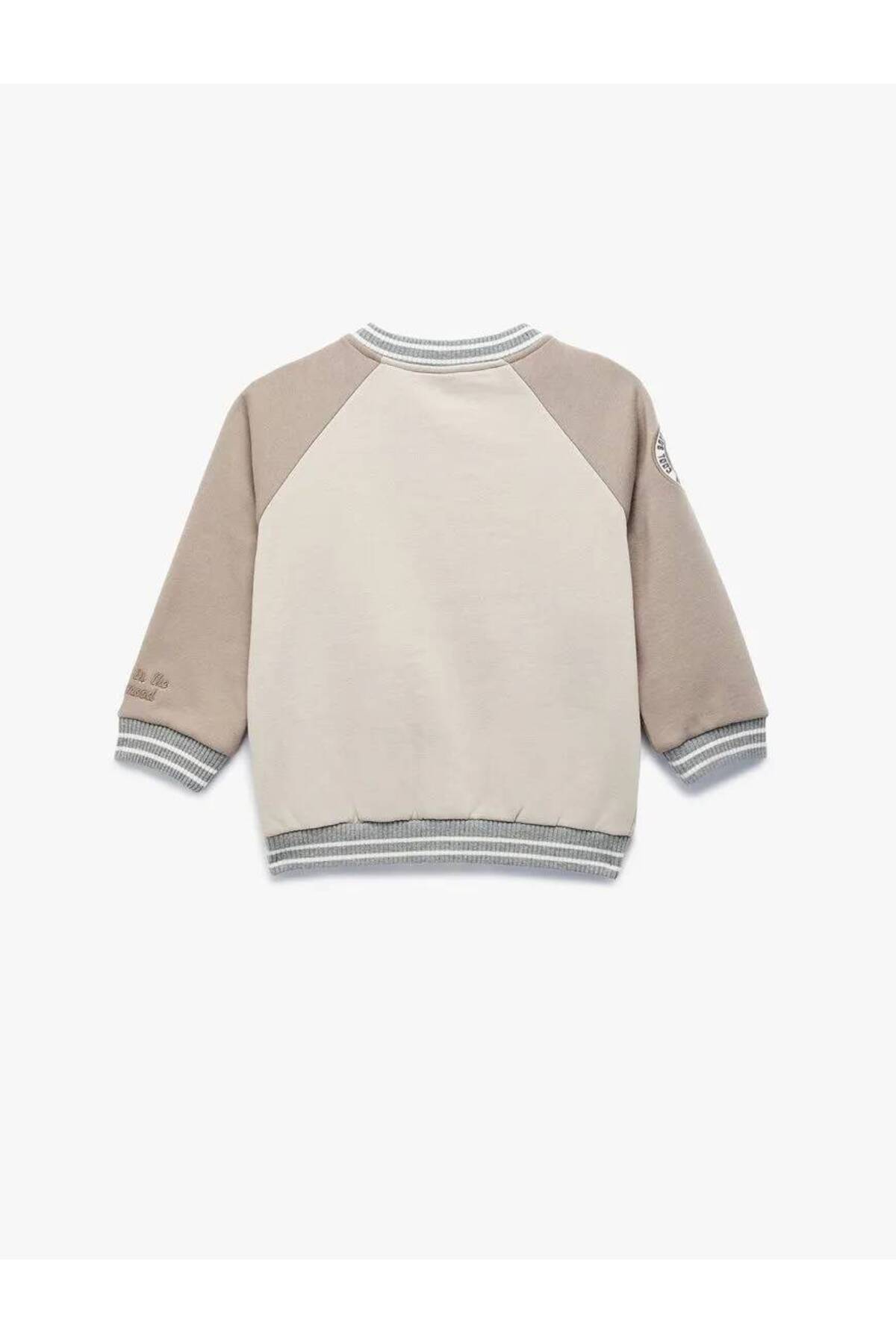 Koton Bej Erkek Bebek Ceket 6Wmb20003Tk fotoğrafı 3 (önizleme)