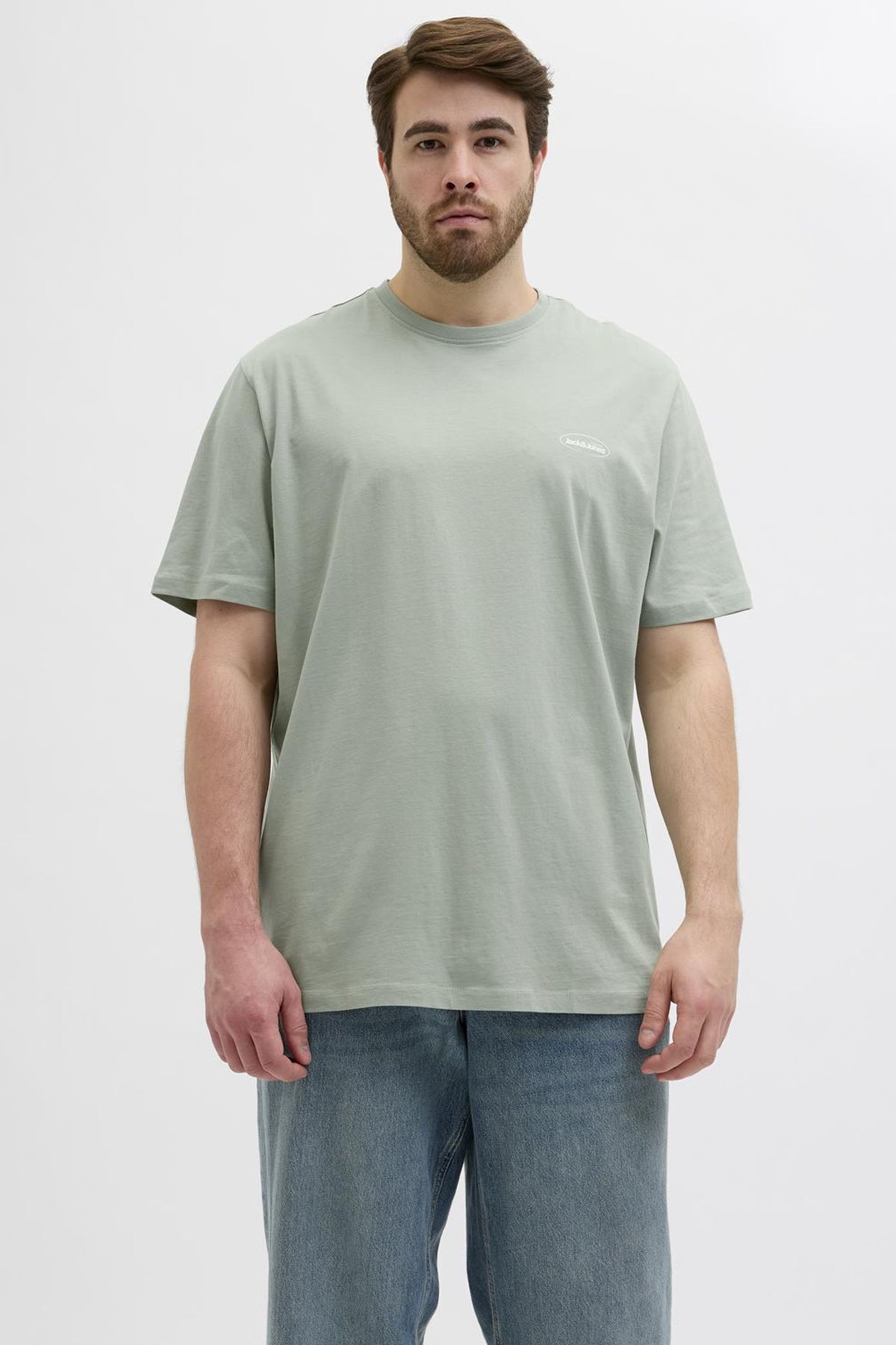 جک اند جونز JJENOA CHEST PRINT T