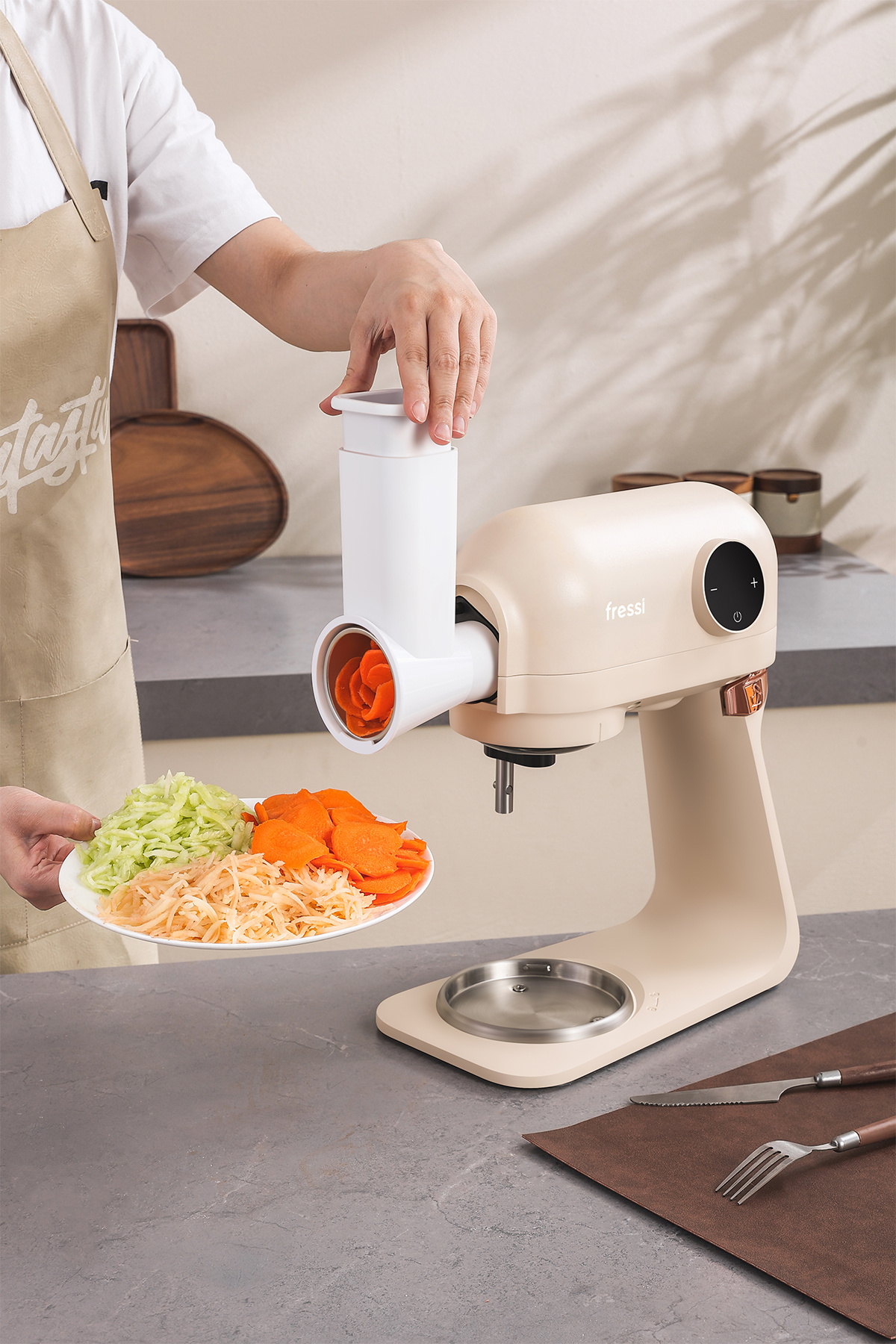 Fressi FR-SM2503 Allegro Stand Mikser Salata Dilimleme & Rendeleme & Doğrama Aparatı