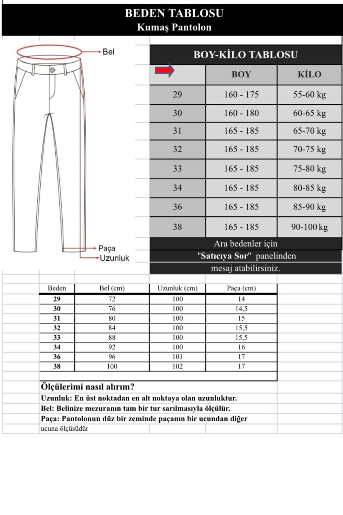 Erkek Haki Yeşi Slim Fit Esnek Likralı Kumaş Pantolon — خاکی BM-102 — تصویر 2 از 2