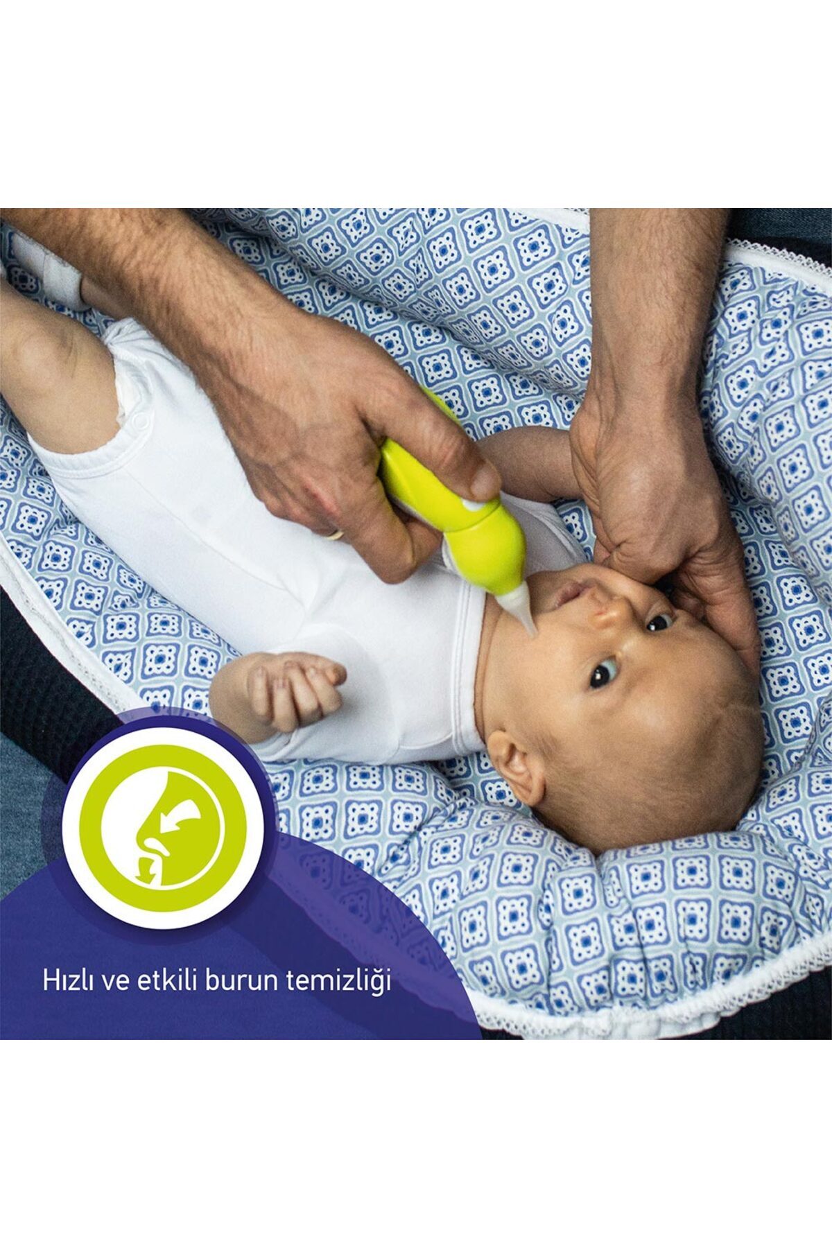 AGU BABY Agu Ns19 Sessiz Ergonomik Etkili Burun Temizleme Aspiratörü, Yeşil fotoğrafı 5 (önizleme)