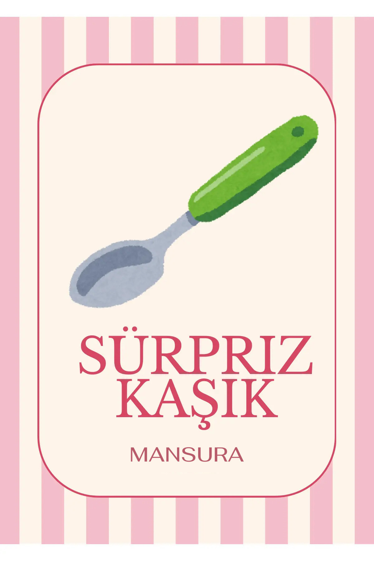 Mansura Süpriz Şanslı Kaşık Hediye paketi