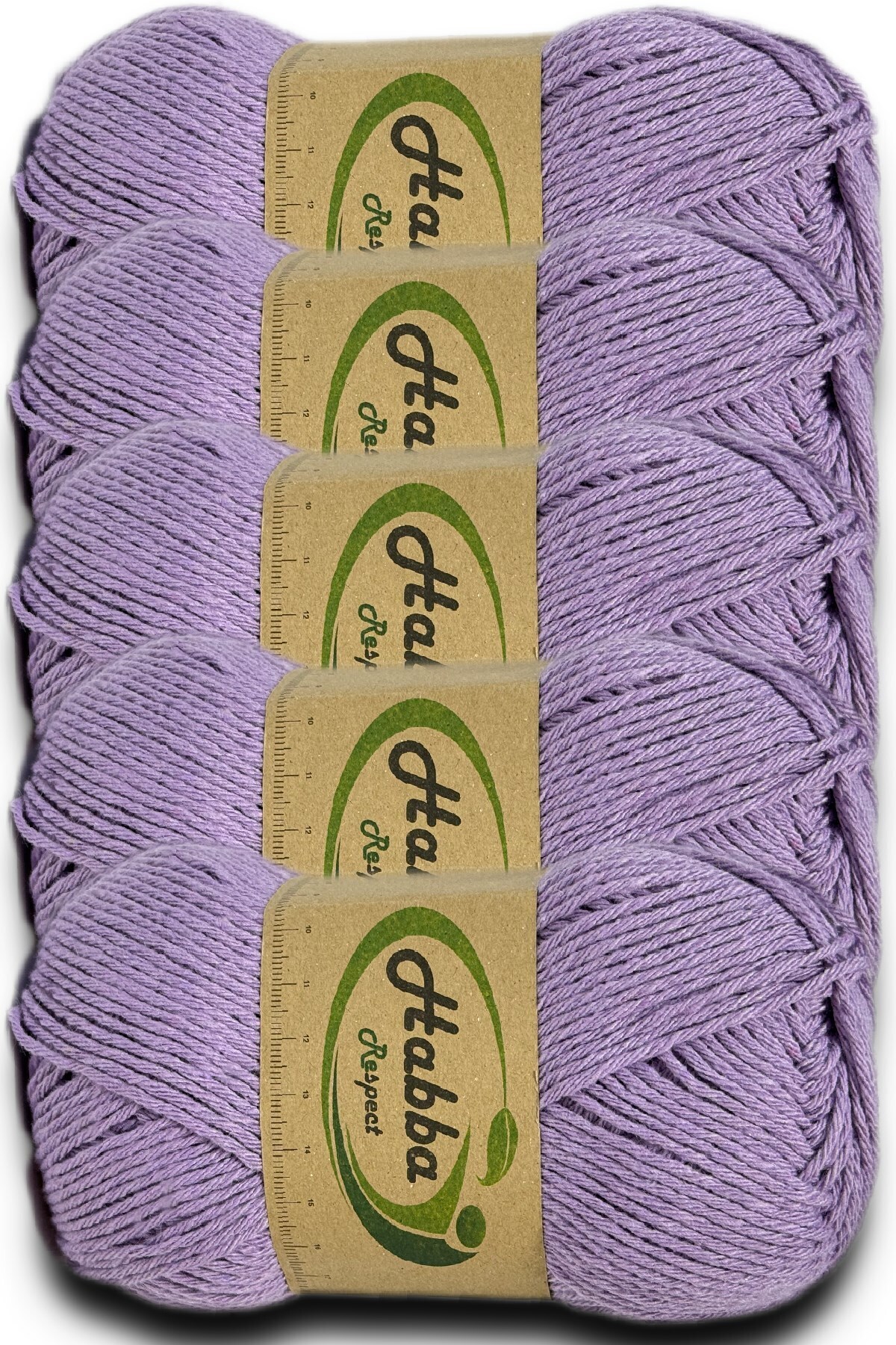 Habba Acrylic 5-Piece Pkt-1707-Lilac-Export Surplus Economic Rouge Yarn