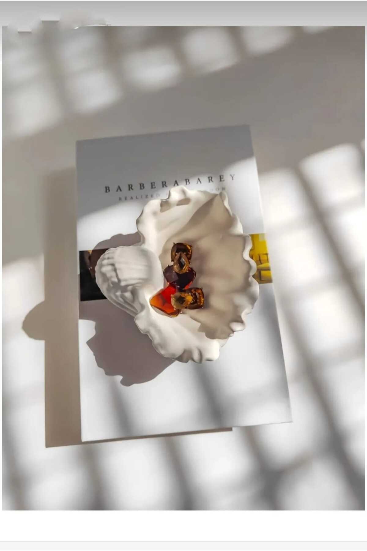 Dekorati Object Seashell Shaped Home Office Decoration