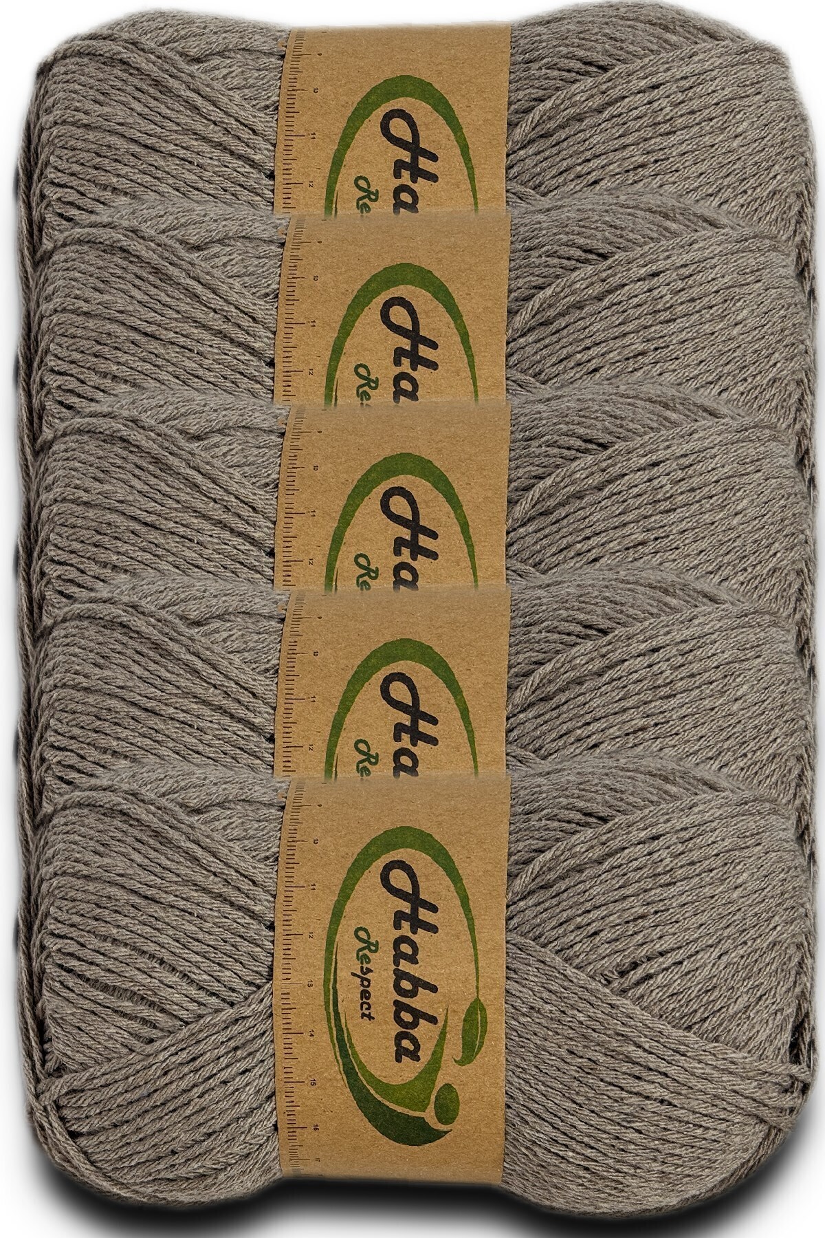 Habba Acrylic 5-Piece Pkt-1305-Mink-Export Surplus Economic Ruffle Yarn