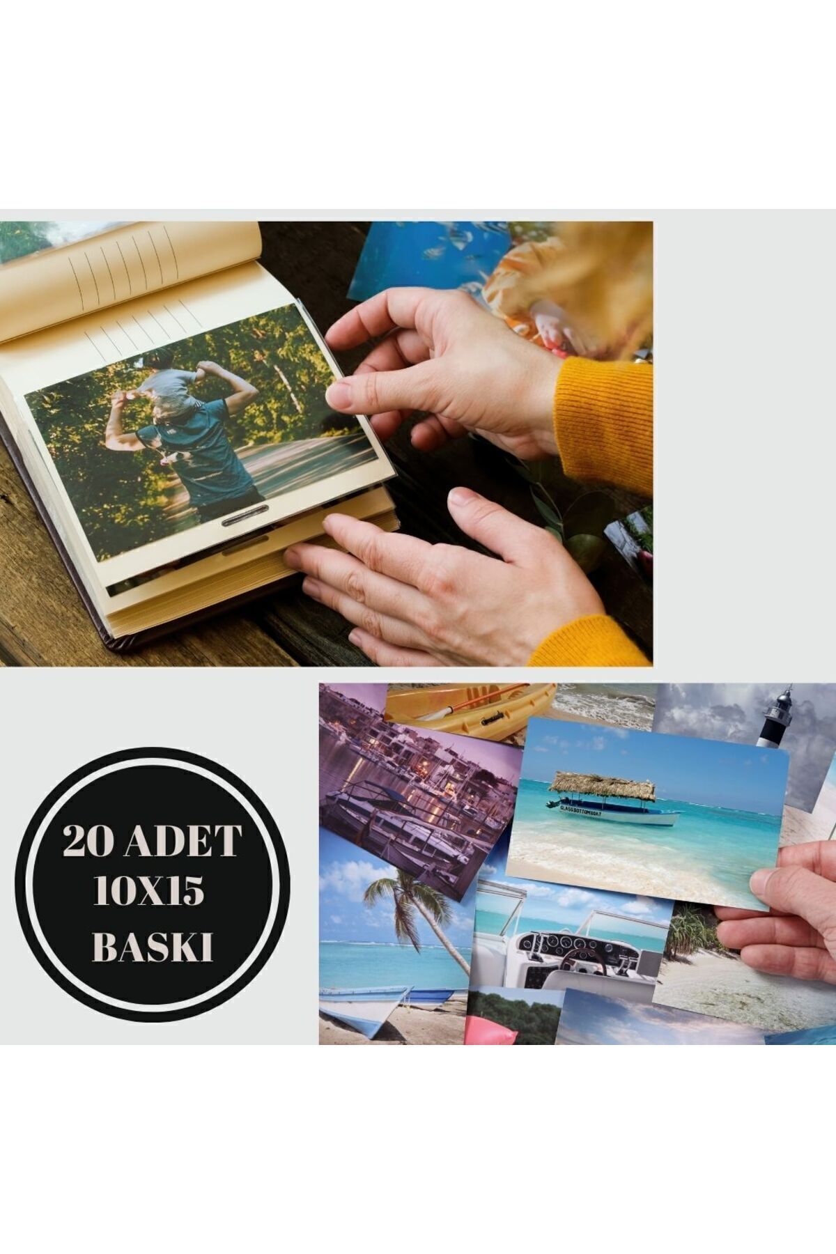 Foto Uysal Kisiye Özel Fotoğraf Baskısı 20 adet  10x15cm