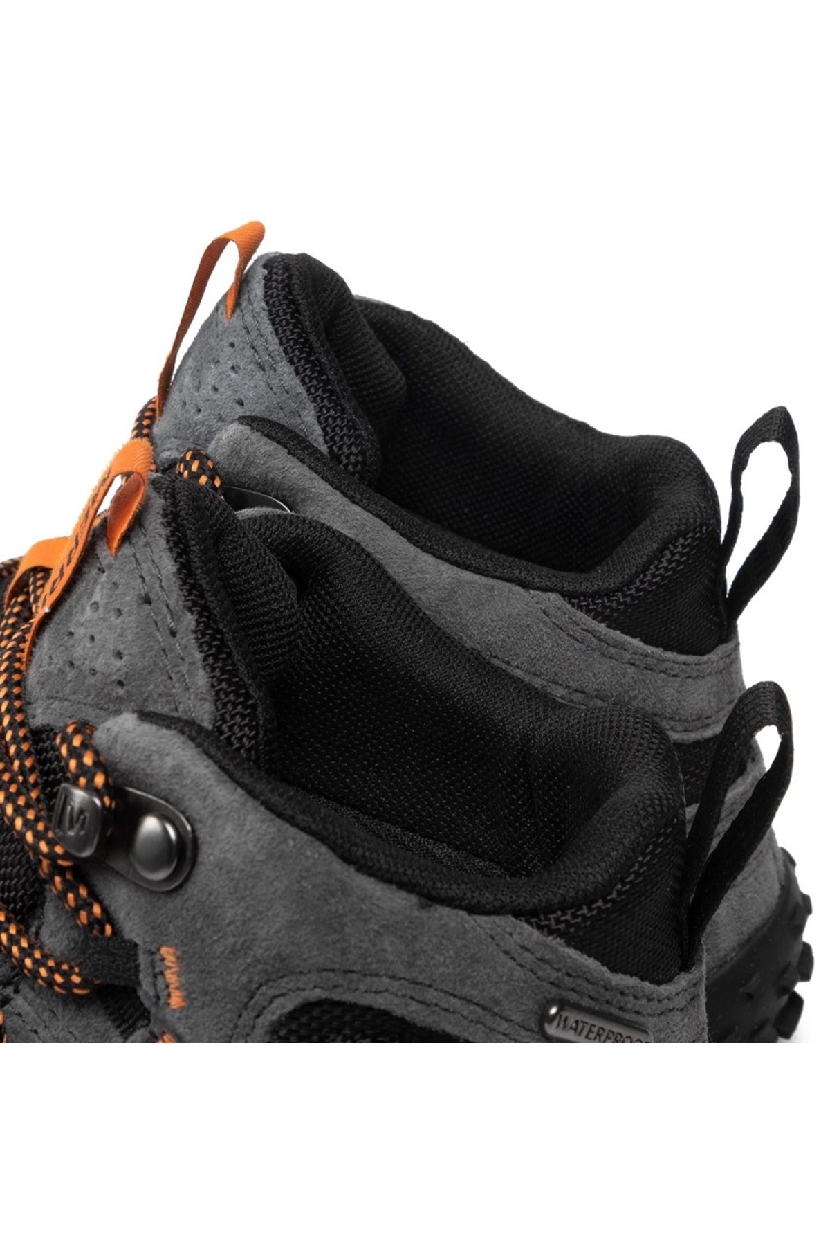 Merrell Wrapt Mıd Wp Waterproof Hakiki Deri Erkek Bot GRİ görsel 6